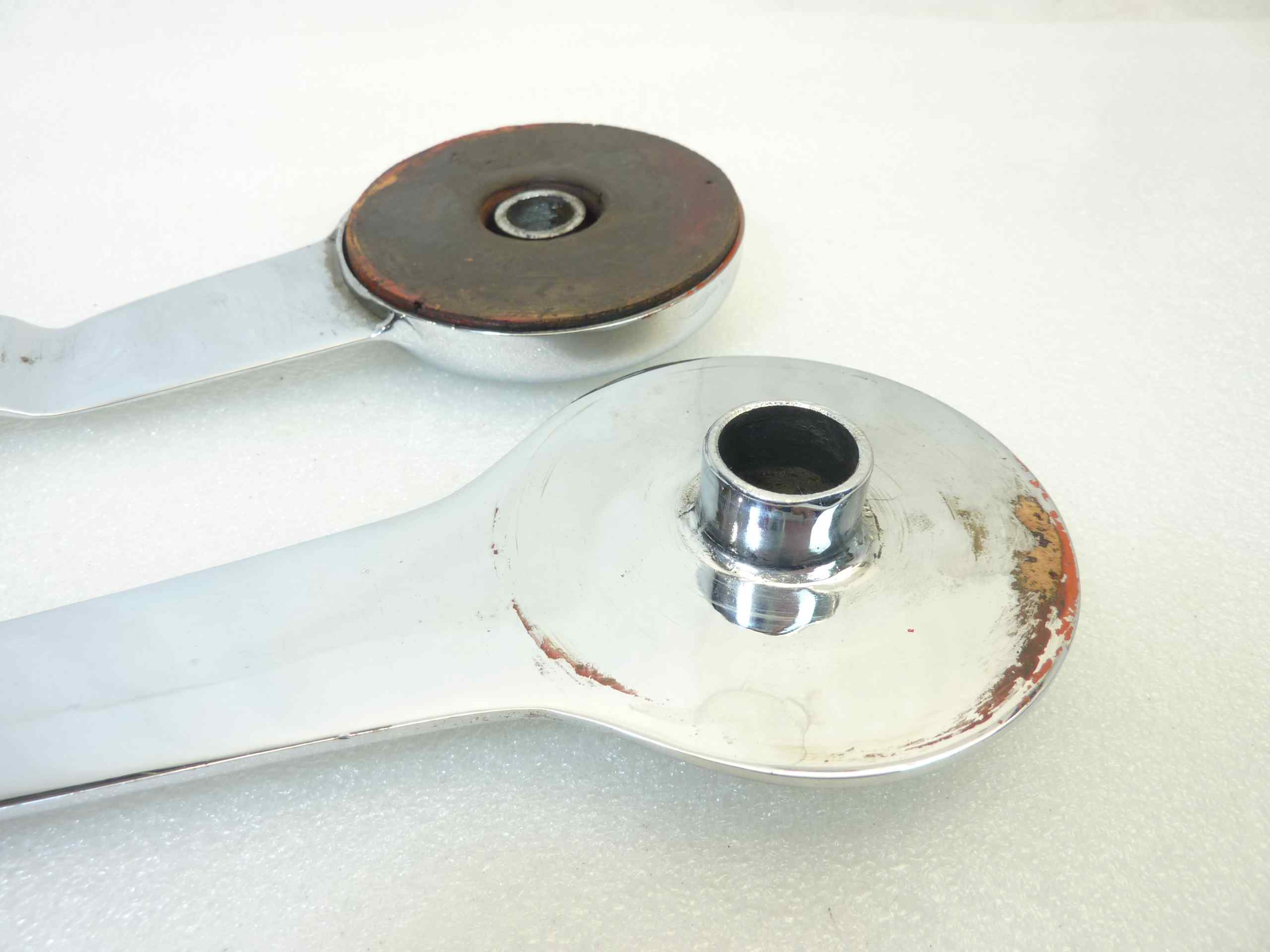 Compasso posteriore moto epoca lungh tot 201 mm interasse fori 138 mm - immagine 8