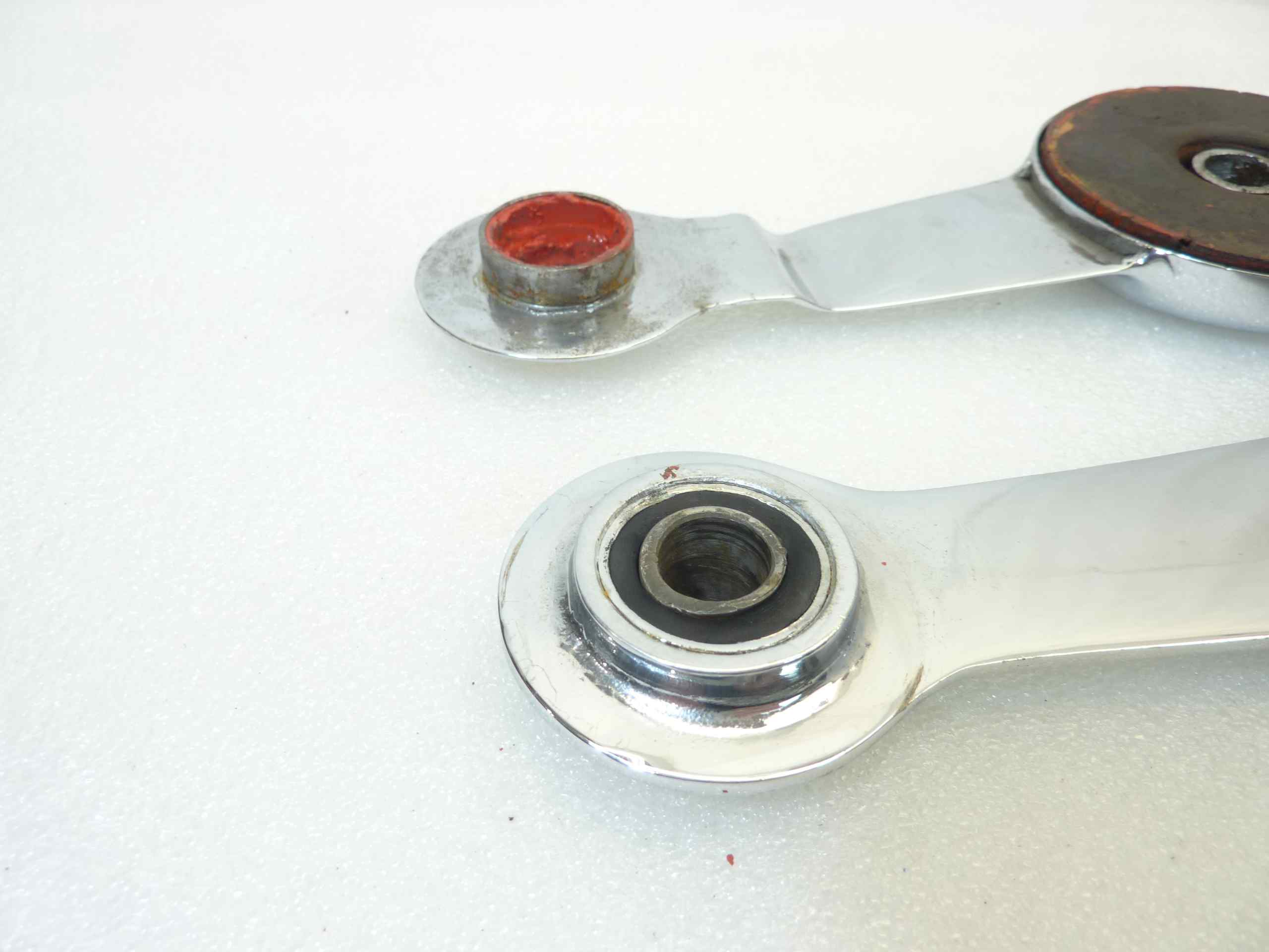 Compasso posteriore moto epoca lungh tot 201 mm interasse fori 138 mm - immagine 9