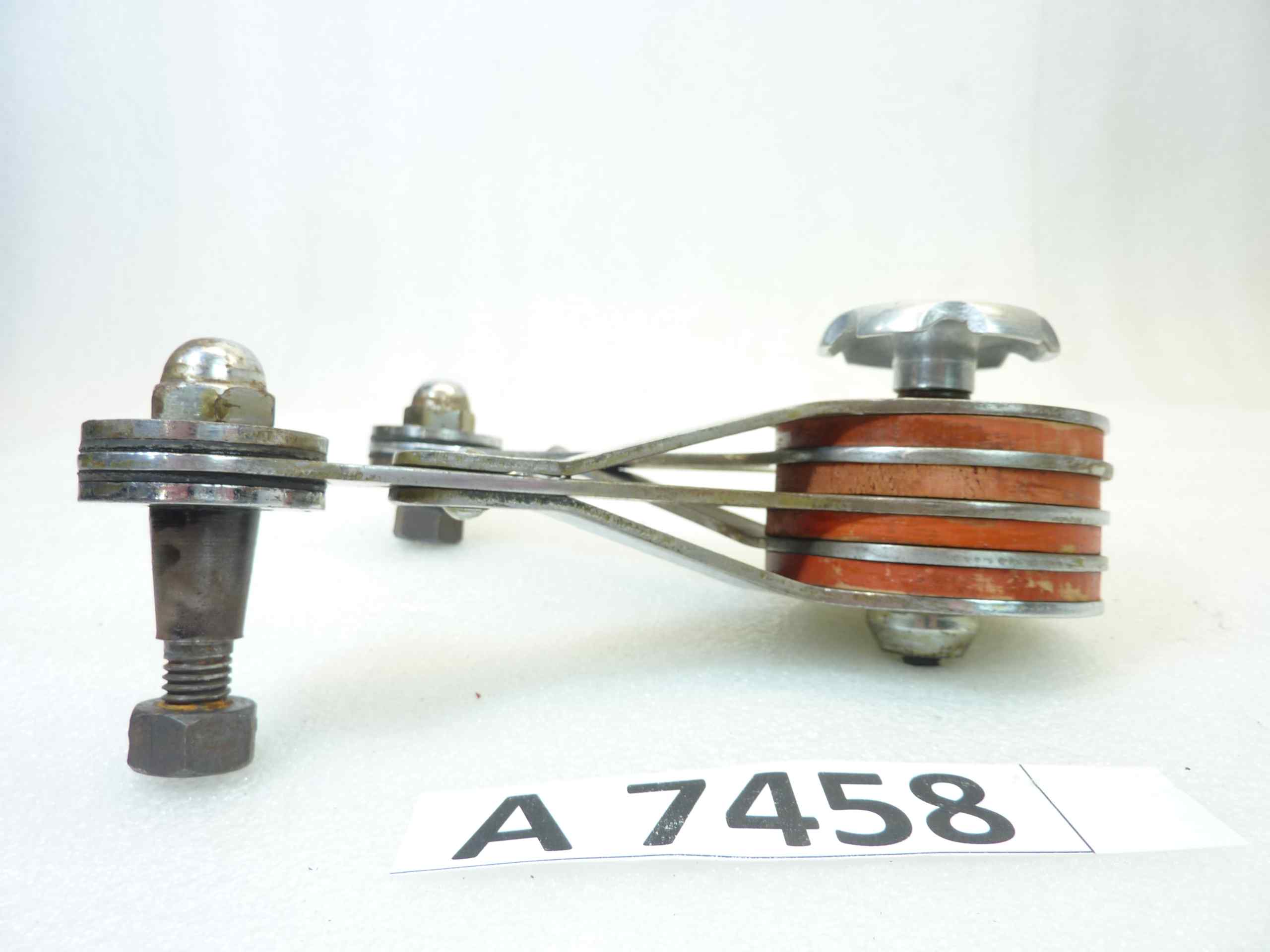 Compasso posteriore moto epoca lungh tot 181 mm interasse fori 134 mm - immagine 2