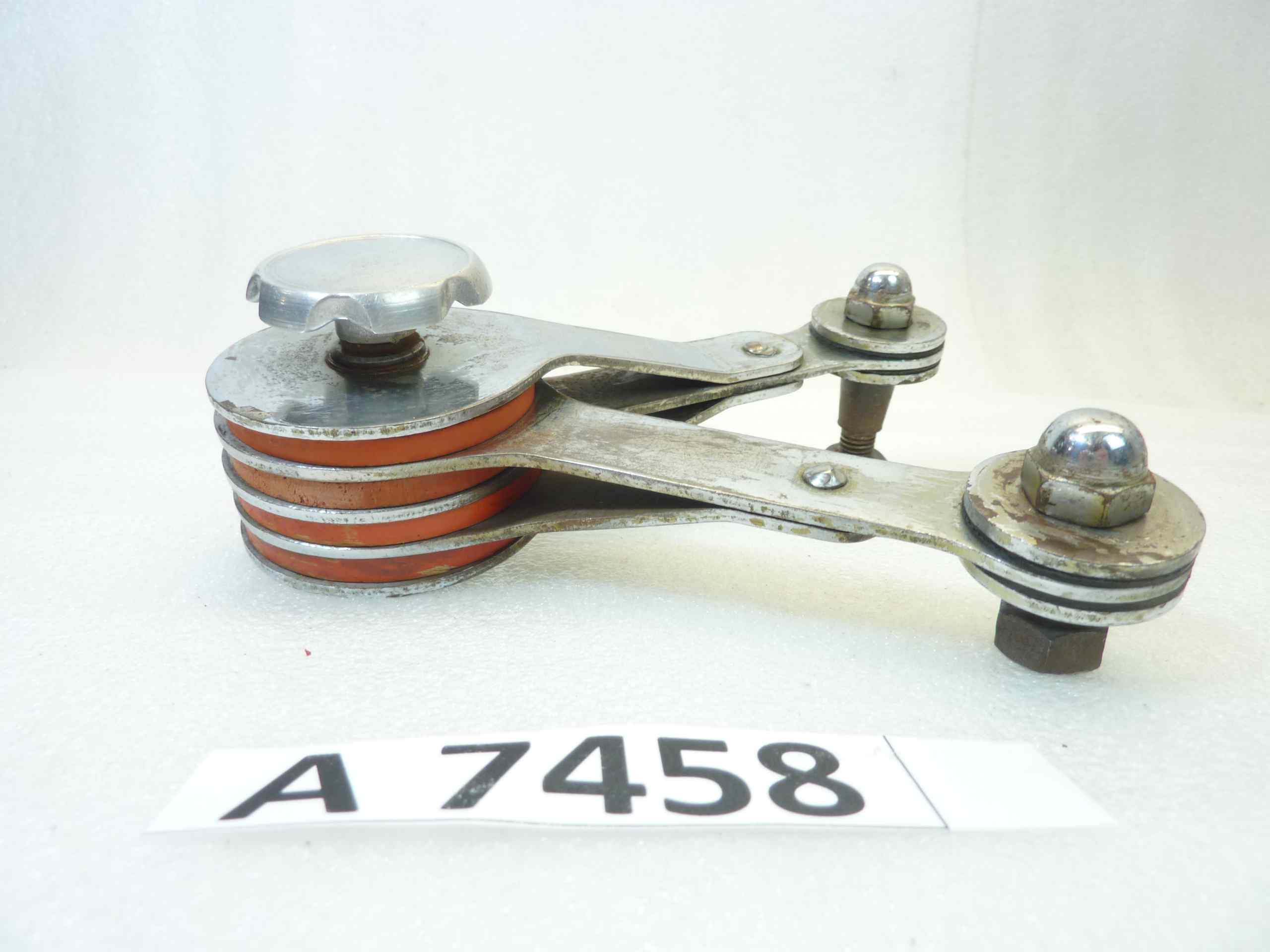 Compasso posteriore moto epoca lungh tot 181 mm interasse fori 134 mm - immagine 3