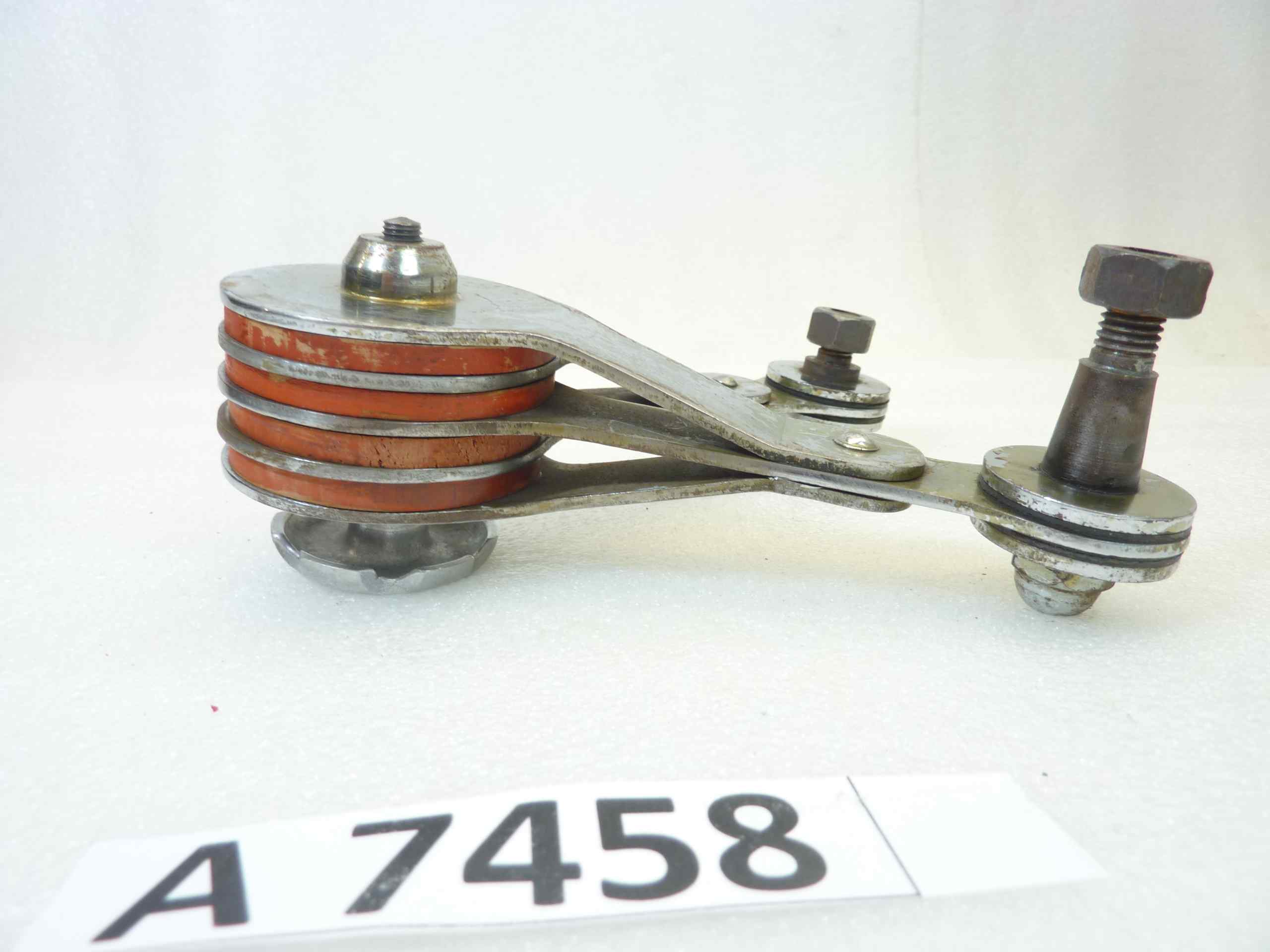 Compasso posteriore moto epoca lungh tot 181 mm interasse fori 134 mm - immagine 4