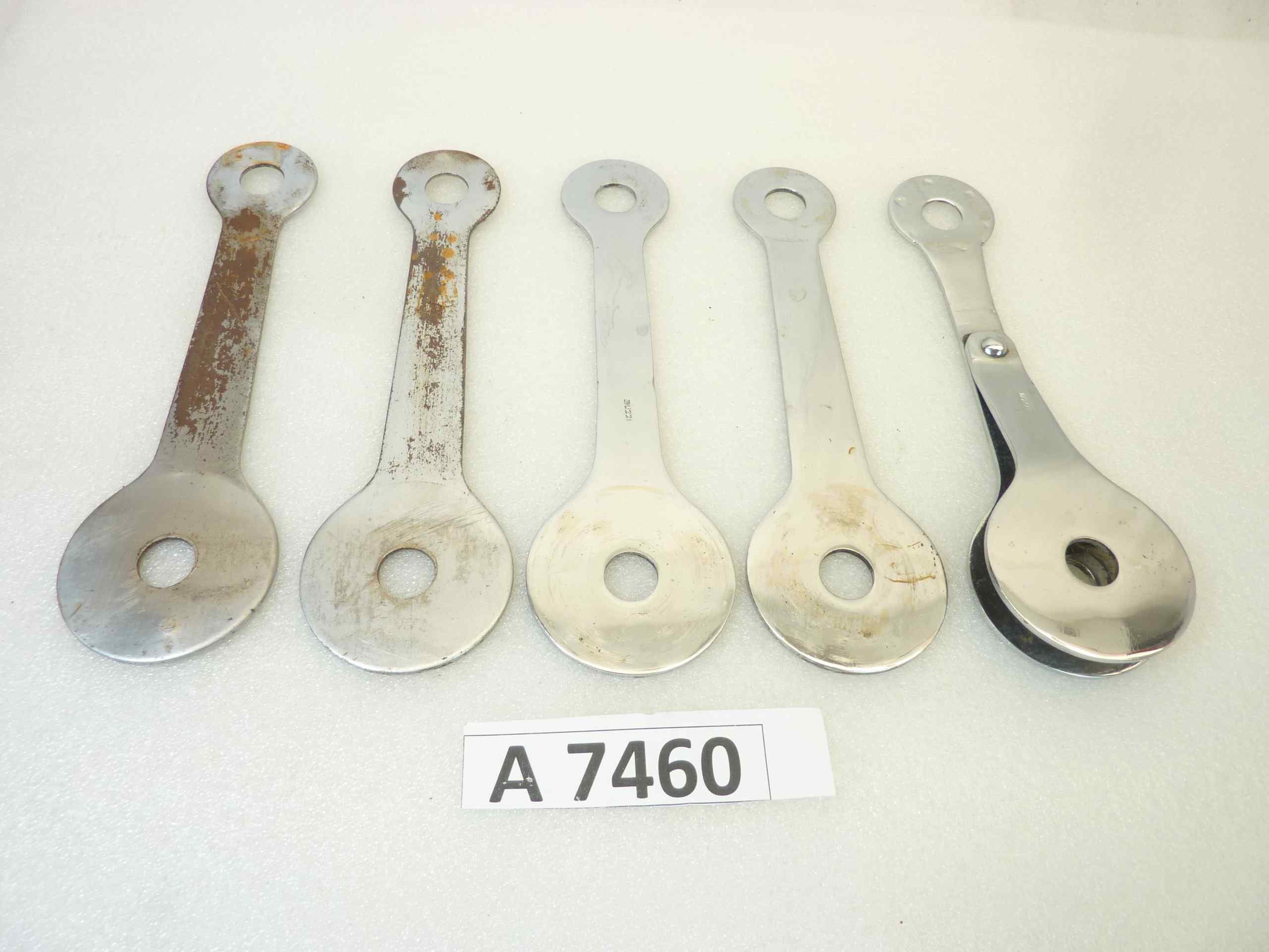 Compasso posteriore Guzzi lungh tot 225 mm interasse fori 172 mm