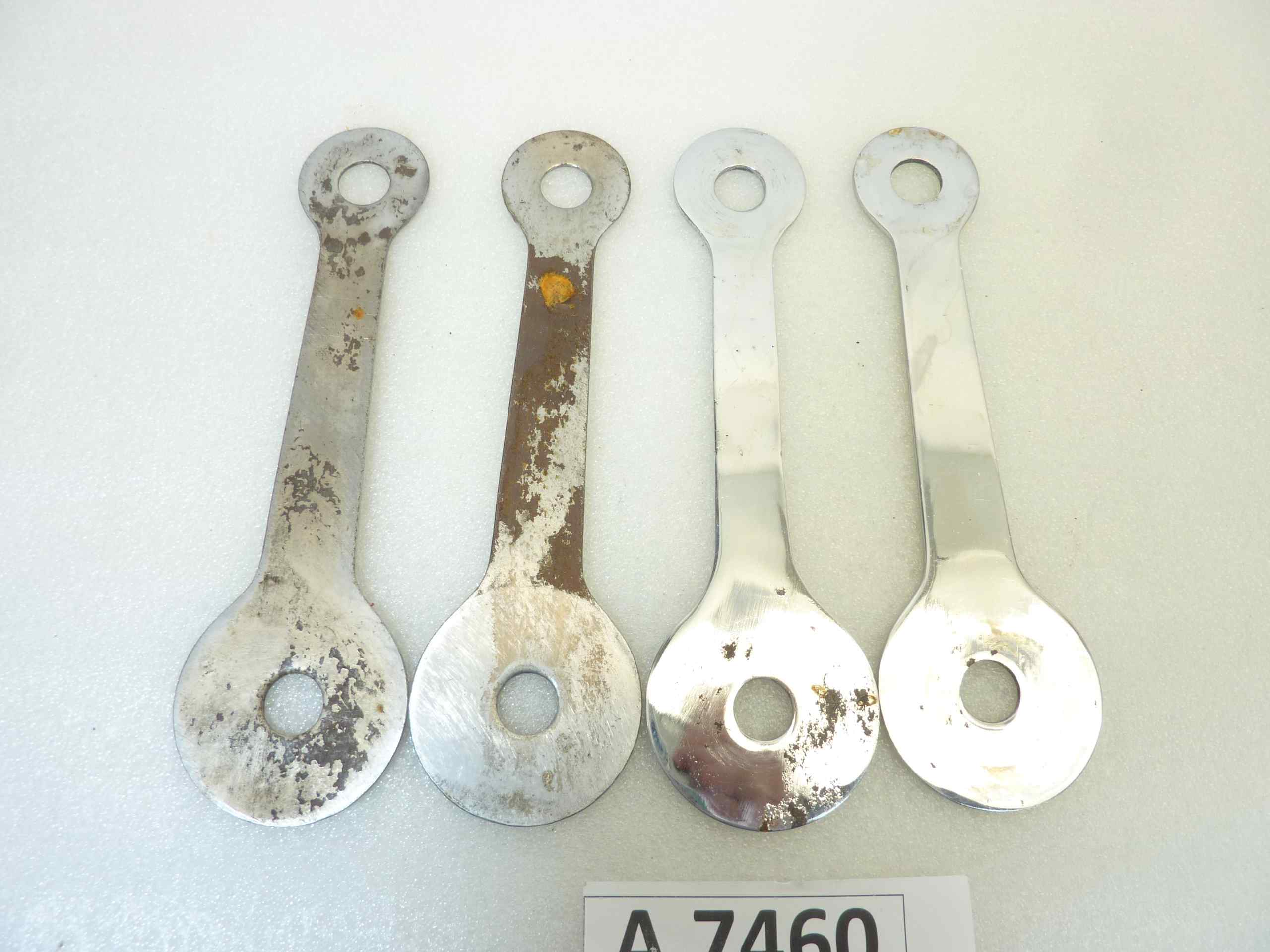 Compasso posteriore Guzzi lungh tot 225 mm interasse fori 172 mm - immagine 9