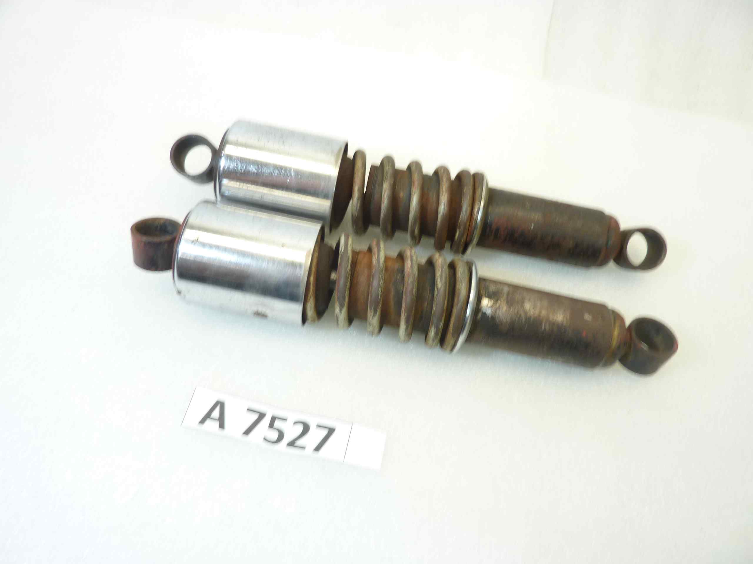 Coppia ammortizzatori posteriori moto epoca interasse 288 mm
