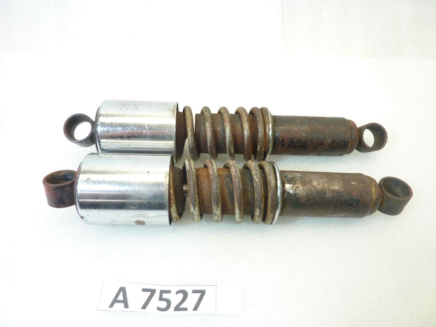 Coppia ammortizzatori posteriori moto epoca interasse 288 mm - immagine 3
