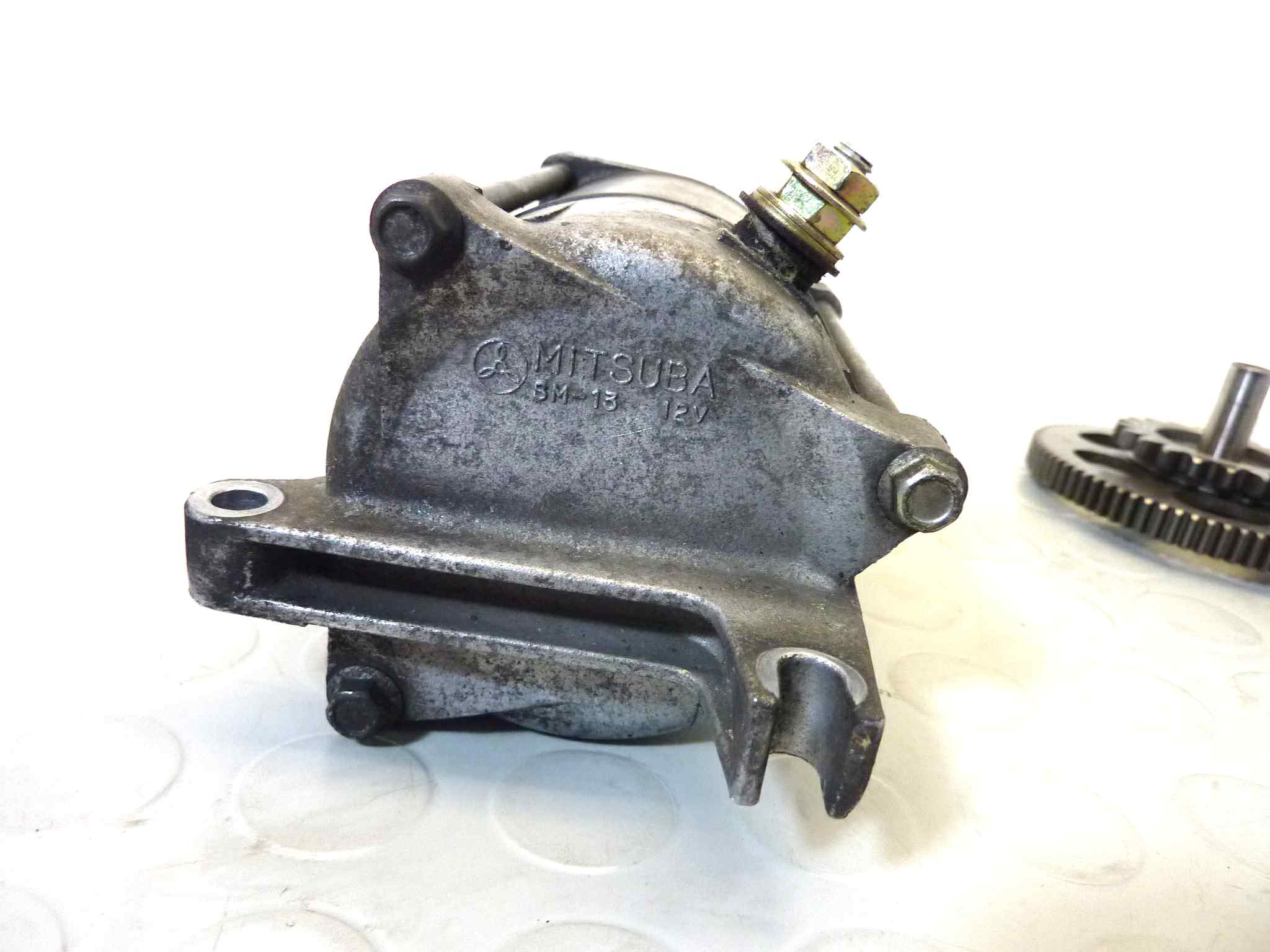 Motorino avviamento con ingranaggio Honda VFR 750 RC36 1990-1993 - immagine 7