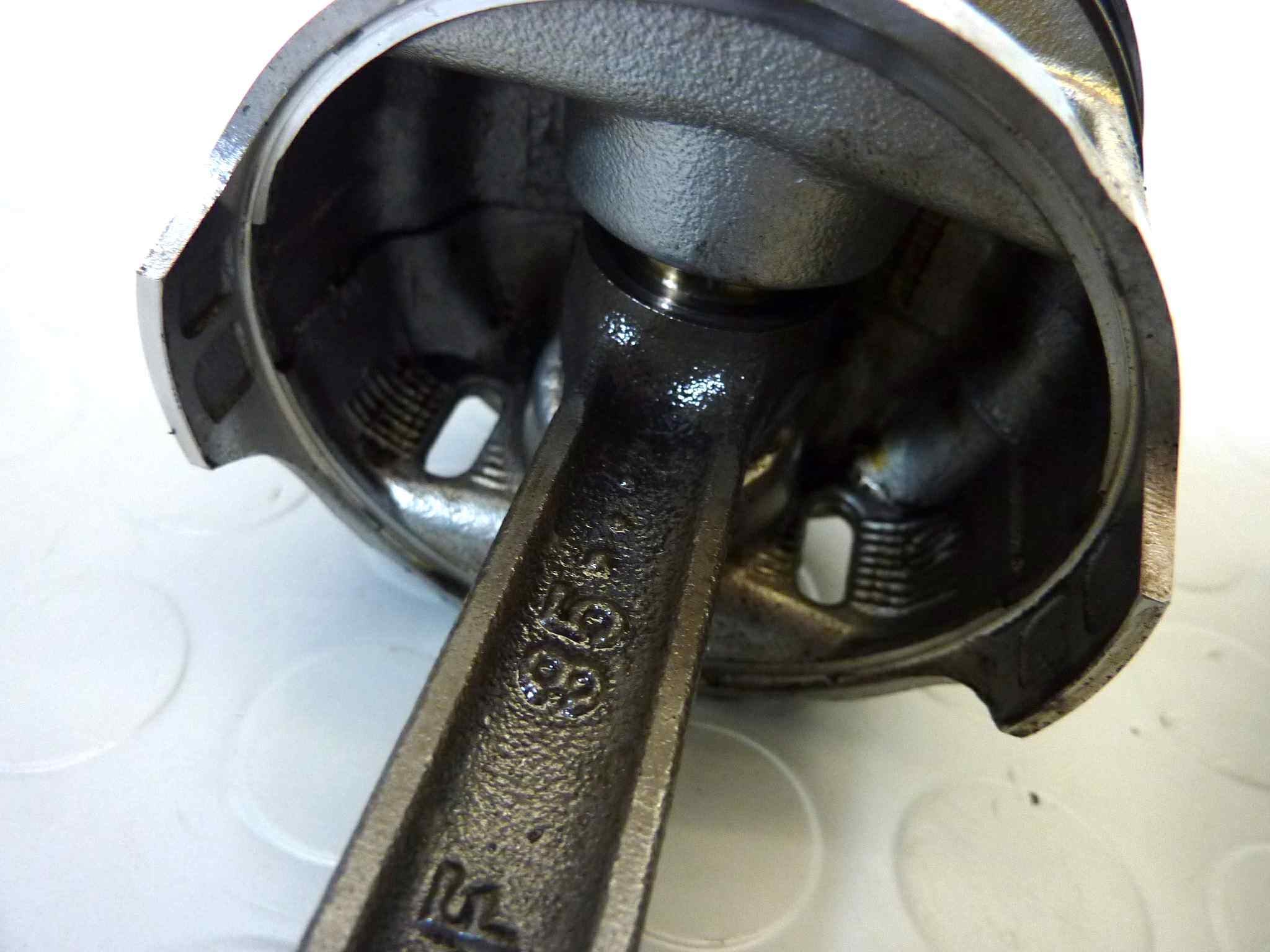 Coppia bielle pistoni Honda VFR 750 RC36 1990-1993 come da foto vedi codici - immagine 4