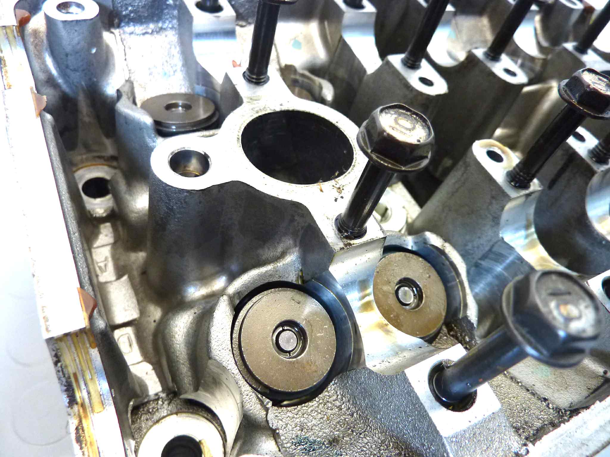 Testa testata anteriore Honda VFR 750 RC36 1990-1993 come da foto non testata - immagine 3