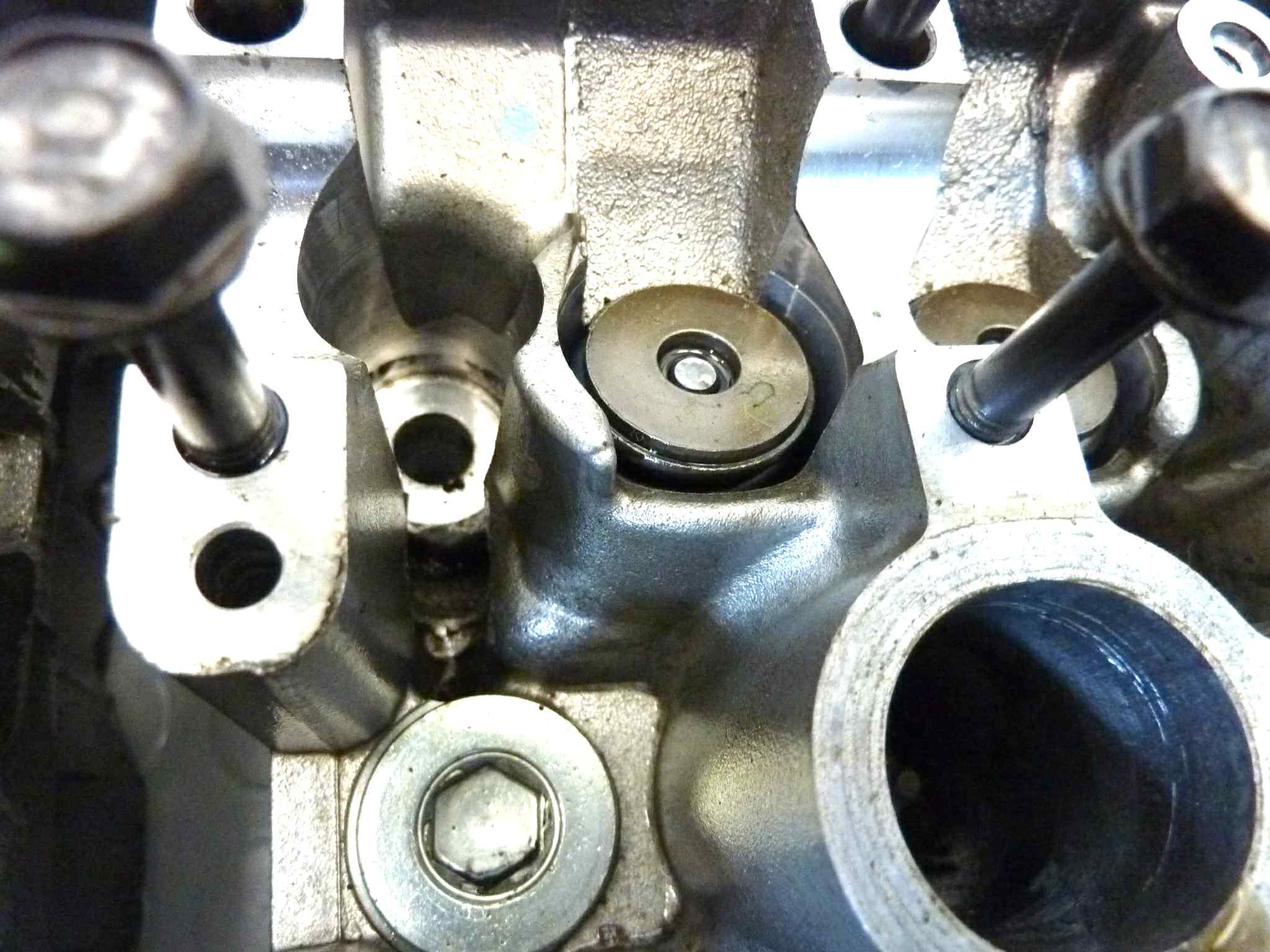 Testa testata anteriore Honda VFR 750 RC36 1990-1993 come da foto non testata - immagine 6