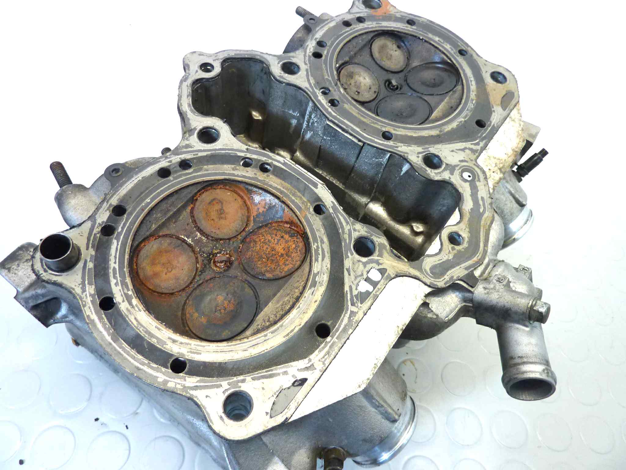 Testa testata anteriore Honda VFR 750 RC36 1990-1993 come da foto non testata - immagine 17