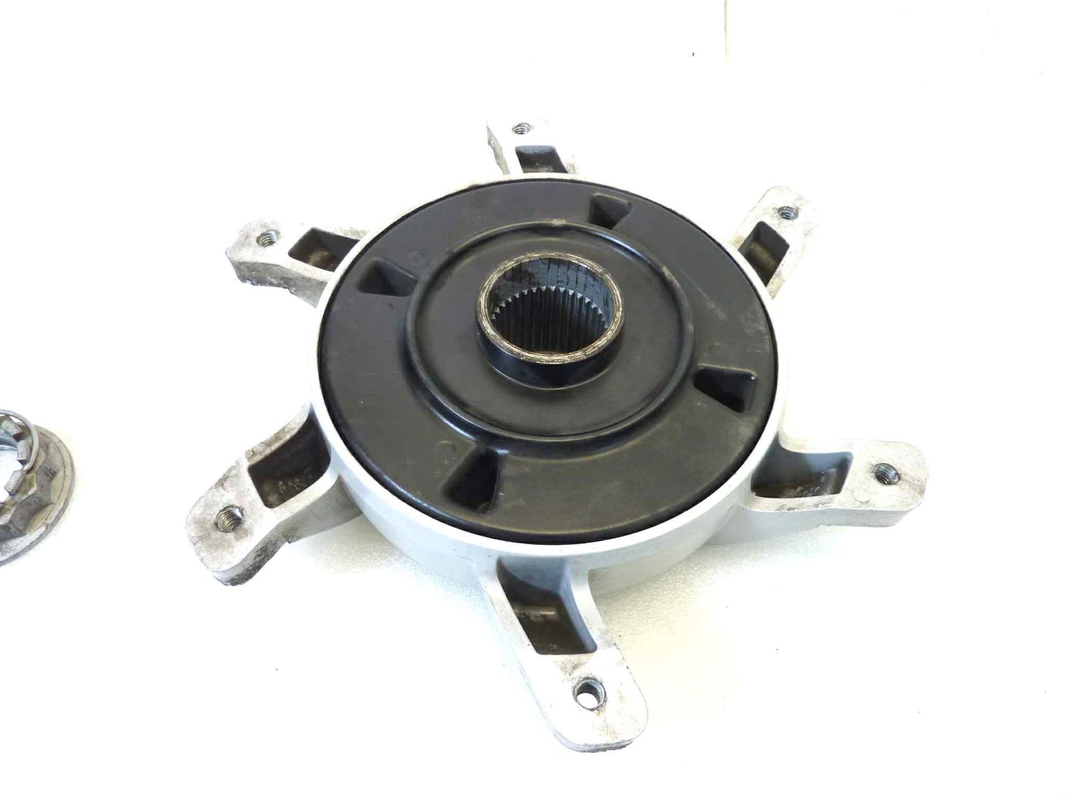 Mozzo portacorona puleggia parastrappi Bmw 650 CS Scarver - immagine 7