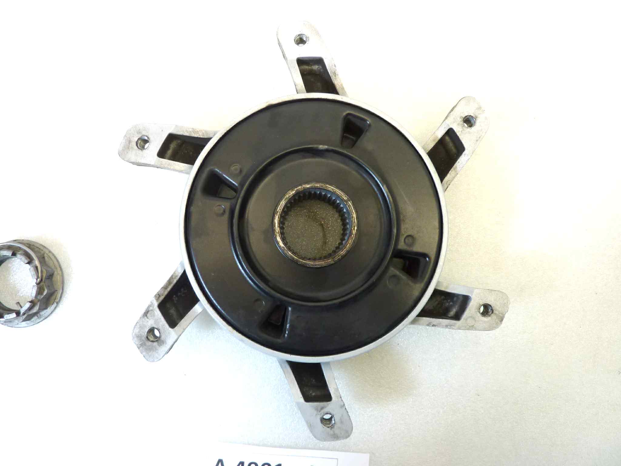 Mozzo portacorona puleggia parastrappi Bmw 650 CS Scarver - immagine 8