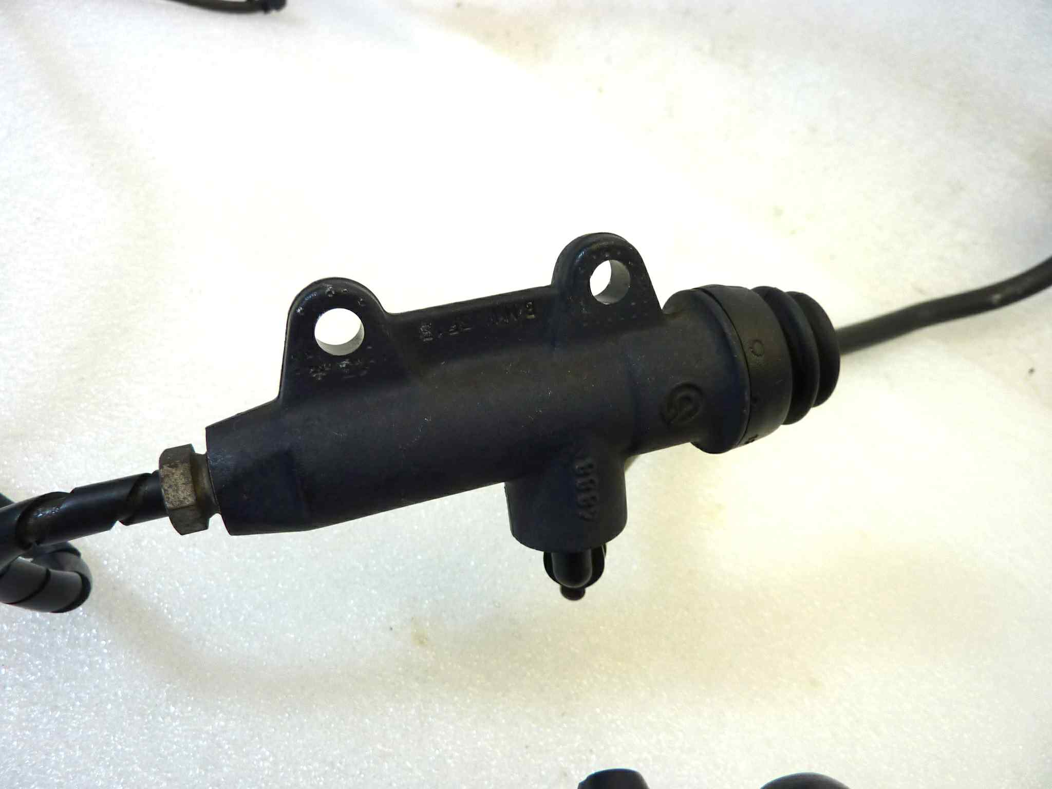 Pinza e pompa freno posteriore con tubazione Bmw 650 CS Scarver - immagine 4