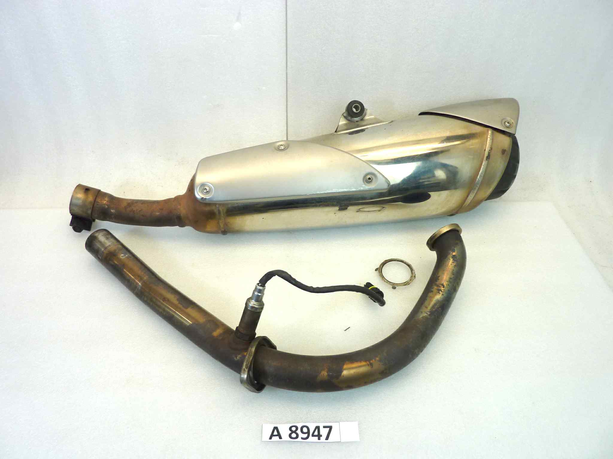 Terminale marmitta completa Bmw 650 CS Scarver collettore con sensore