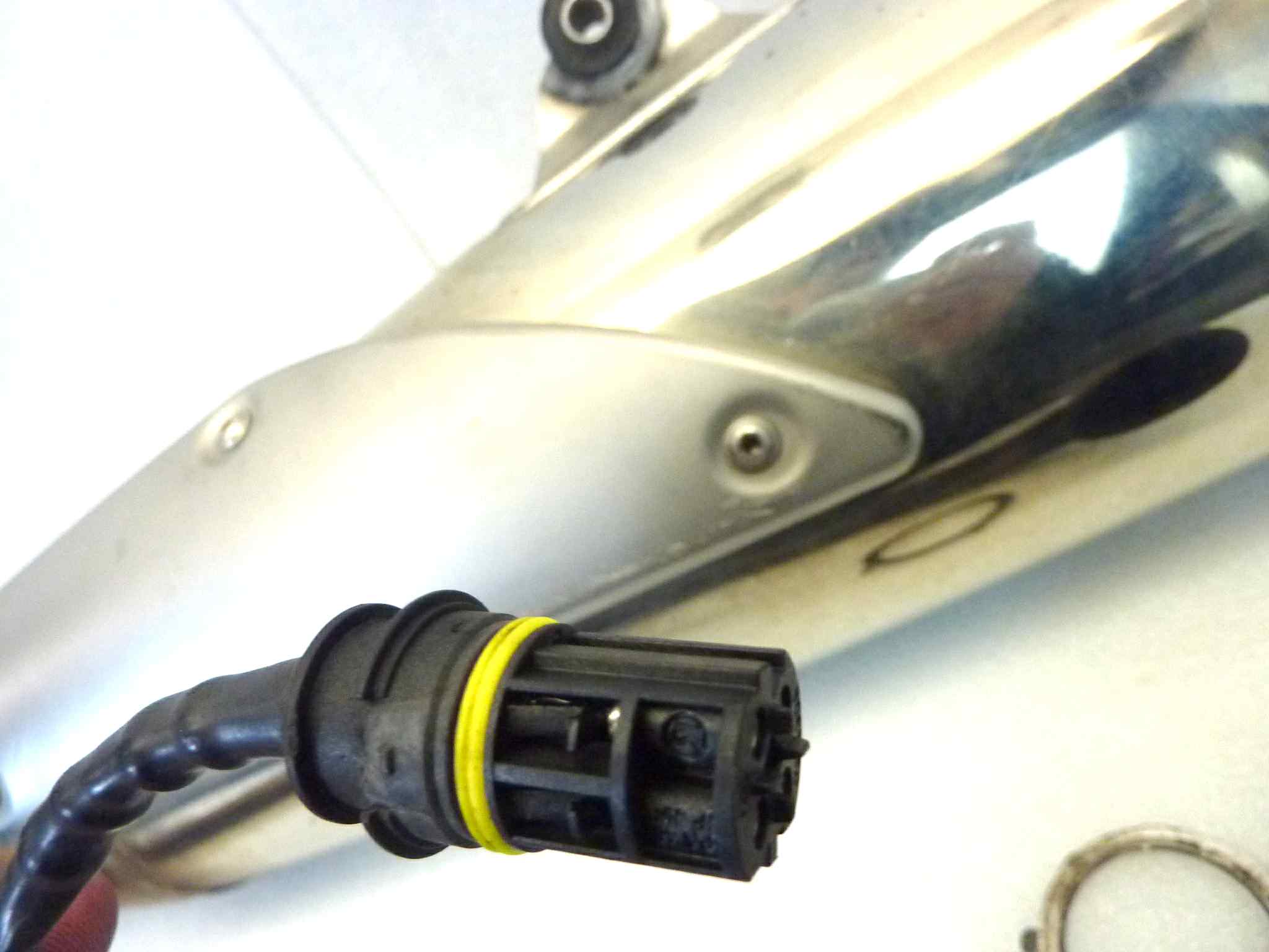 Terminale marmitta completa Bmw 650 CS Scarver collettore con sensore - immagine 4