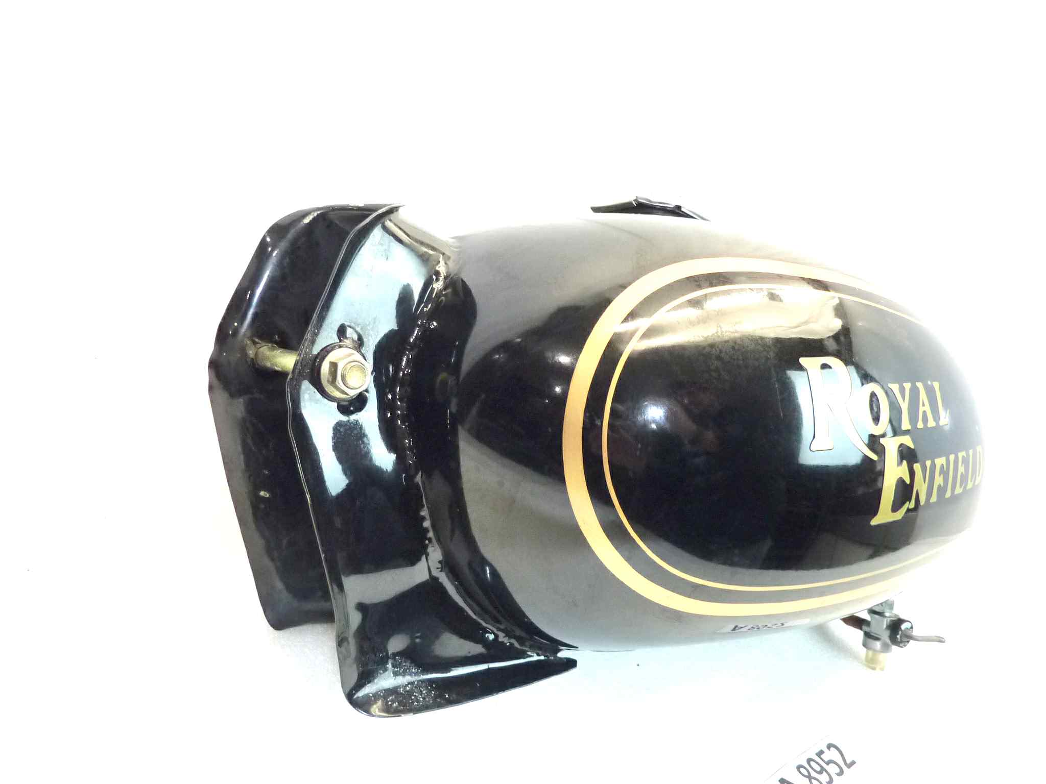 Serbatoio Royal Enfield Bullet 500 2009 benzina carburante tappo senza chiave - immagine 3