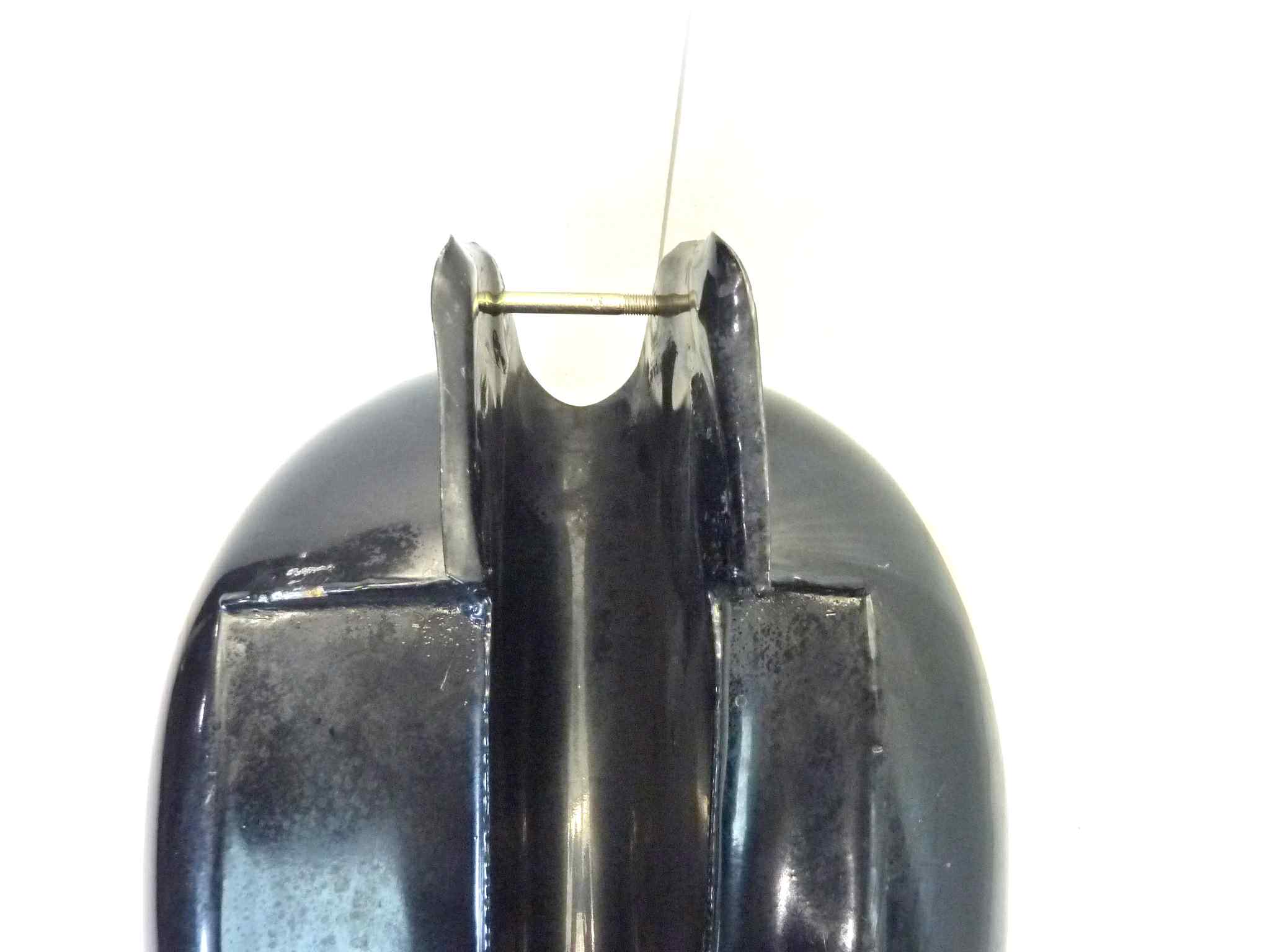 Serbatoio Royal Enfield Bullet 500 2009 benzina carburante tappo senza chiave - immagine 12