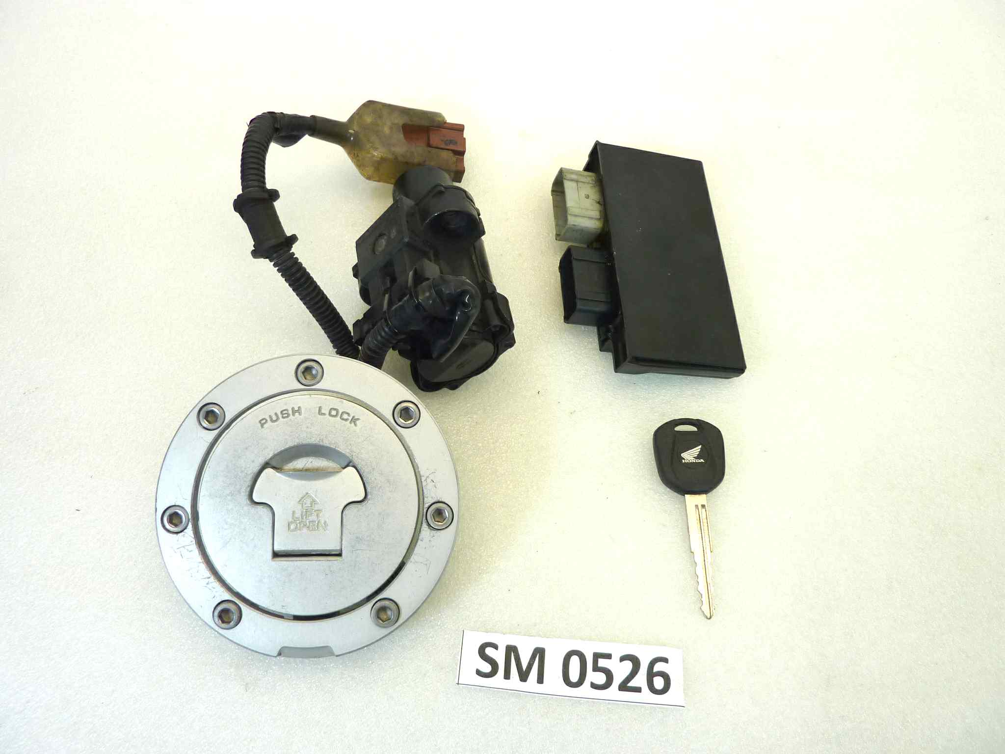 Blocchetto accensione centralina tappo HONDA VFR 800 X CROSSRUNNER 2011-2014 una chiave