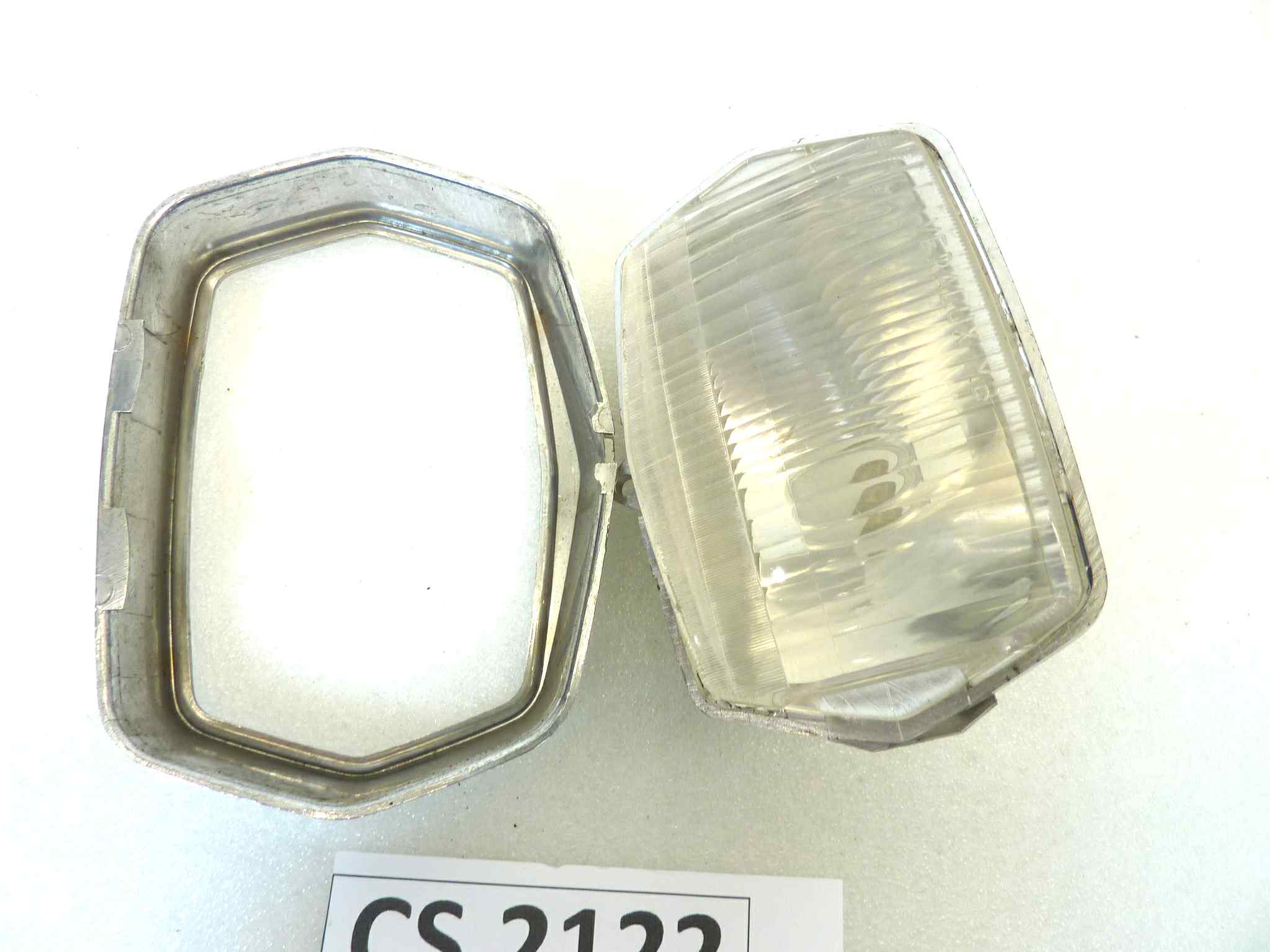 Gruppo ottico faro Benelli S50 Veralux MB DGM 38122 con cornice cromata NUOVO fondo di magazzino, LEGGI DESCRIZIONE - immagine 2