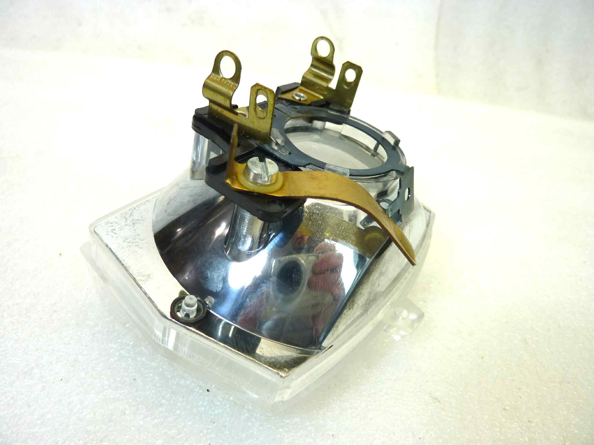 Gruppo ottico faro Aprilia MOD 95 GR Guzzi Trotter 35961 NUOVO fondo di magazzino, LEGGI DESCRIZIONE - immagine 6