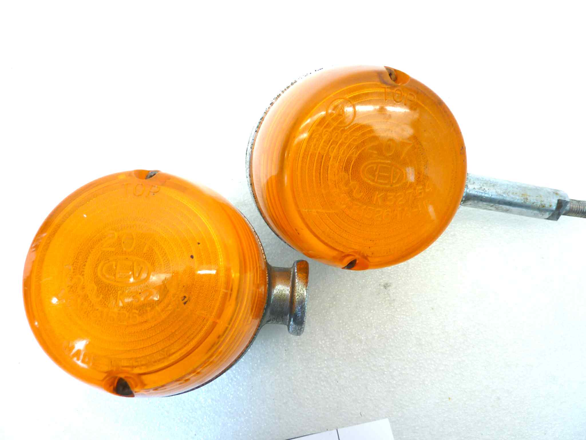 Coppia frecce moto epoca vari modelli Cev 207 K32754 DGM 31526 - immagine 2