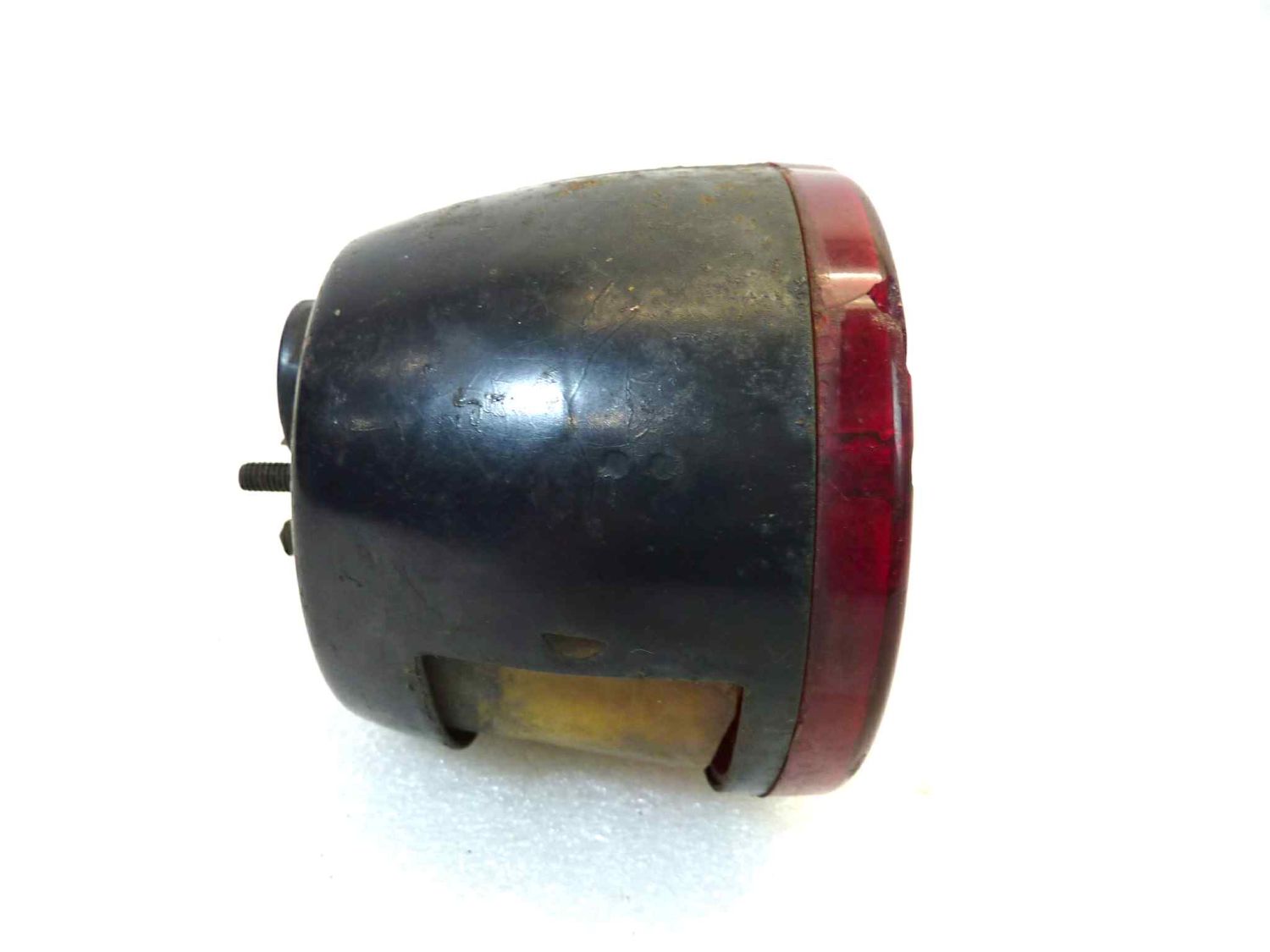 Fanalino fanale posteriore moto epoca vari modelli gemma Aprilia mod 4521 Igm 1054 LPX porta lamapada Aprilia 15872 non testato, non aperto, proposto come da ritrovamento e come da foto in annuncio - immagine 5