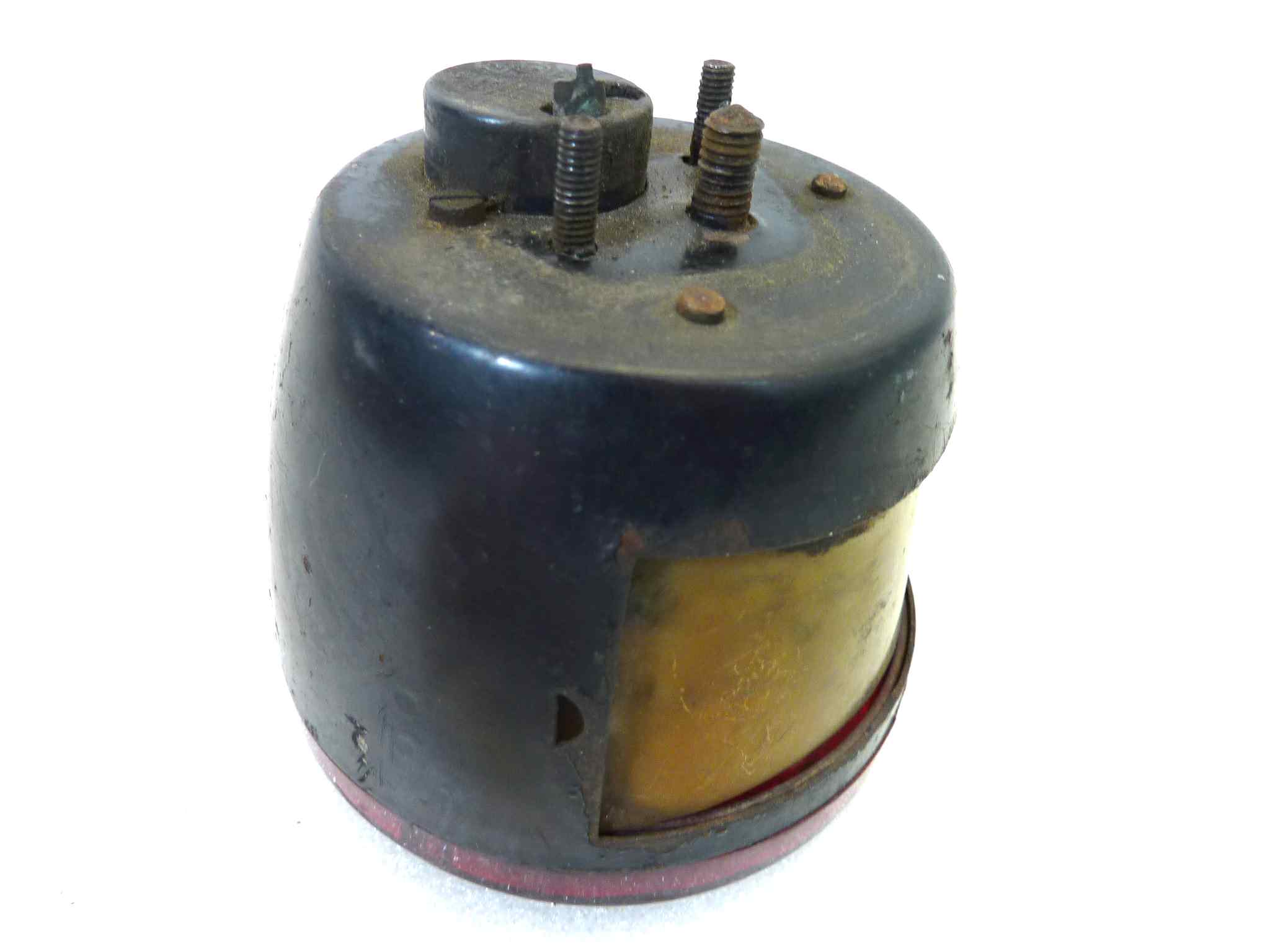 Fanalino fanale posteriore moto epoca vari modelli gemma Aprilia mod 4521 Igm 1054 LPX porta lamapada Aprilia 15872 non testato, non aperto, proposto come da ritrovamento e come da foto in annuncio - immagine 11
