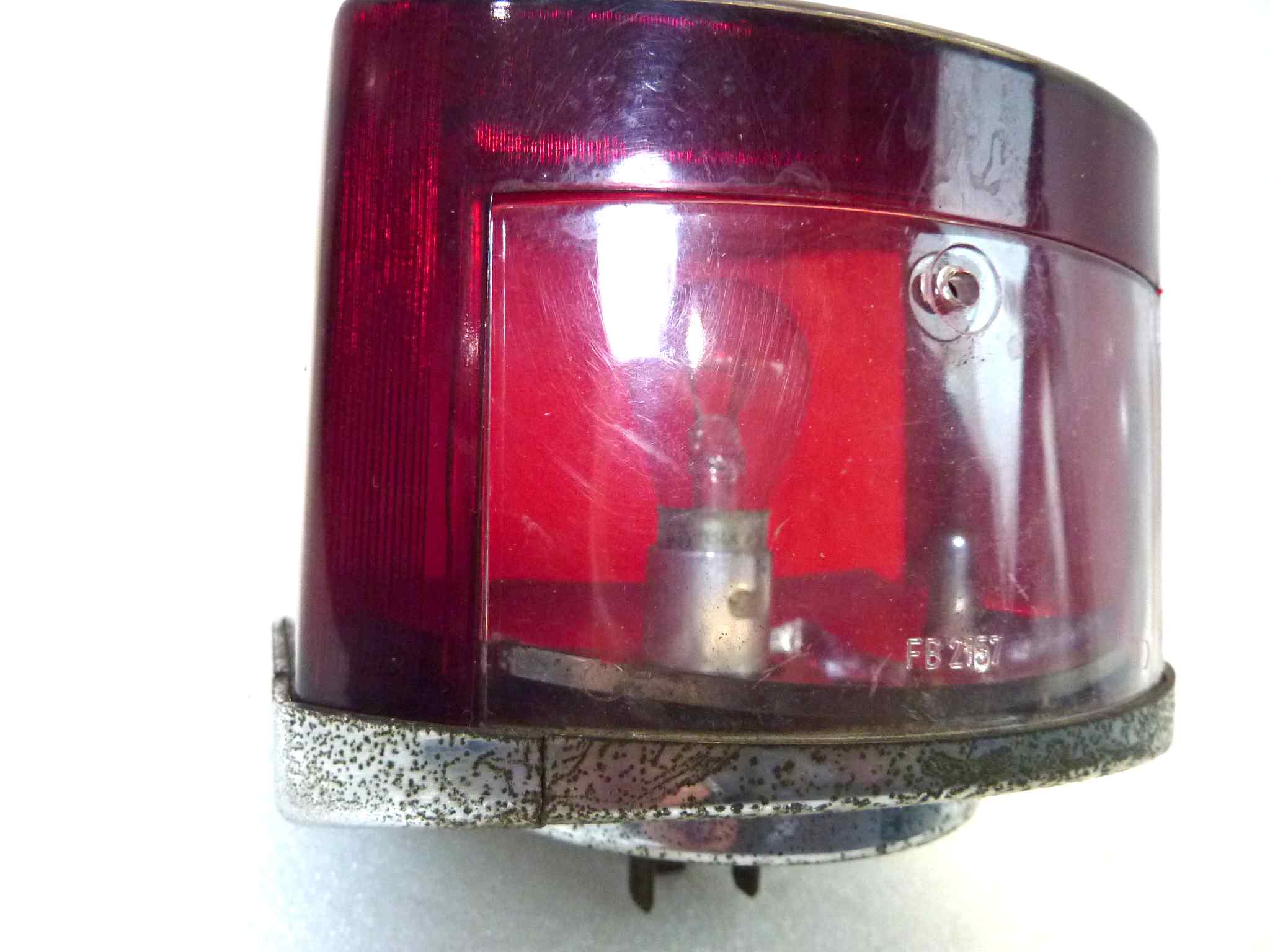 Fanalino fanale posteriore Guzzi California 1000 II Le Mans 850 V65 Custom Benelli Motobi 654T 750 Sei Cossato e Scarozzo cod 17741701 vedi foto per difetti - immagine 7