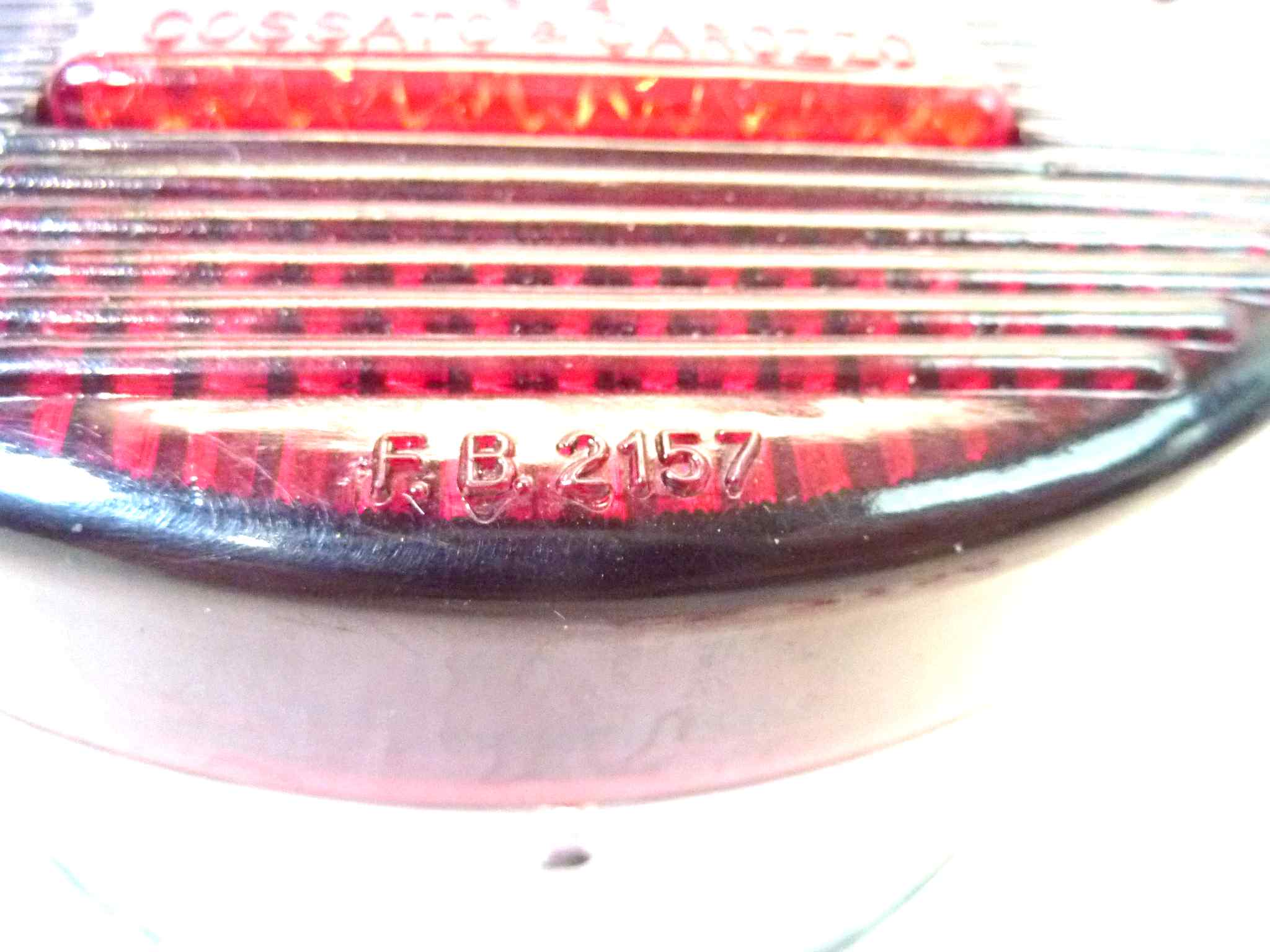 Fanalino fanale posteriore Guzzi California 1000 II Le Mans 850 V65 Custom Benelli Motobi 654T 750 Sei Cossato e Scarozzo cod 17741701 vedi foto per difetti - immagine 9
