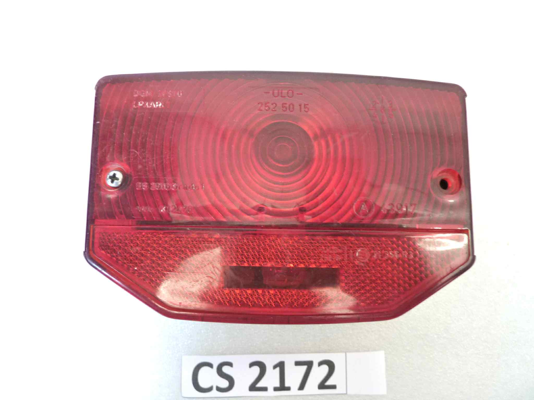 Fanalino fanale posteriore Ulo 2525015 Zundapp Hercules Puck KTM Moto Guzzi non testato, non aperto, proposto come da ritrovamento e come da foto in annuncio - immagine 2