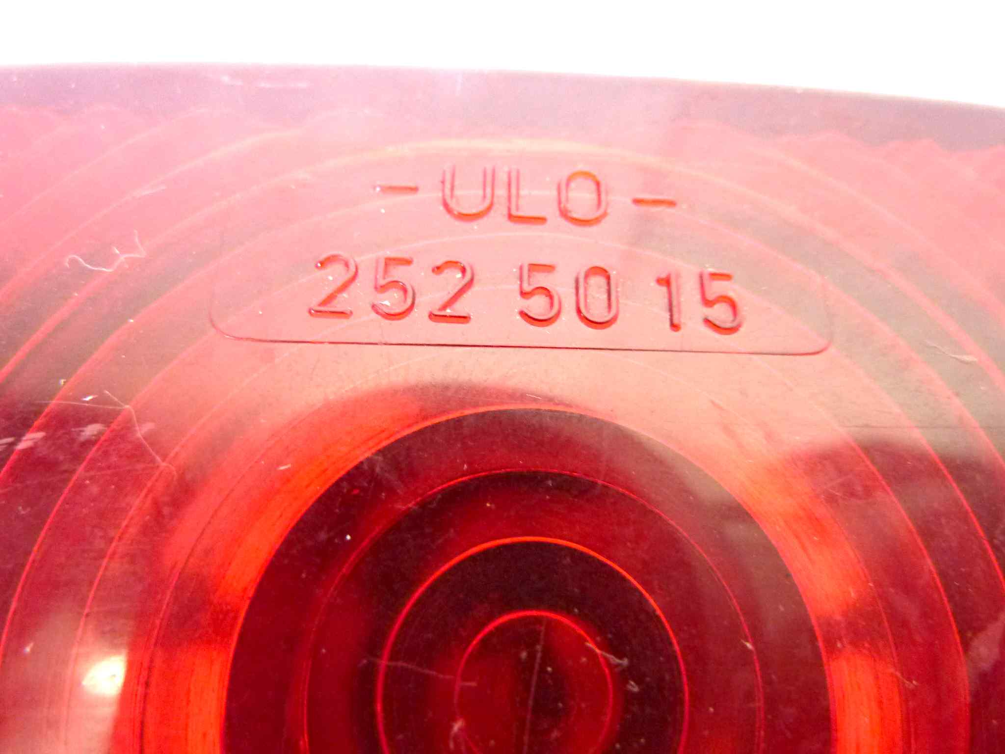 Fanalino fanale posteriore Ulo 2525015 Zundapp Hercules Puck KTM Moto Guzzi non testato, non aperto, proposto come da ritrovamento e come da foto in annuncio - immagine 3