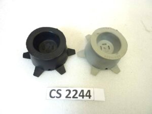 Coppia gomme cuffie faro Carello 03674509