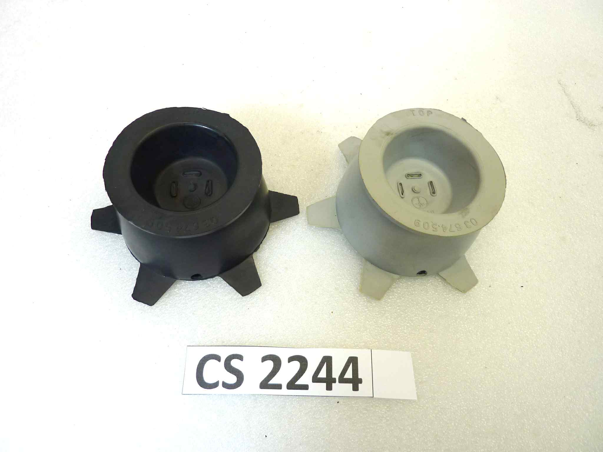 Coppia gomme cuffie faro Carello 03674509