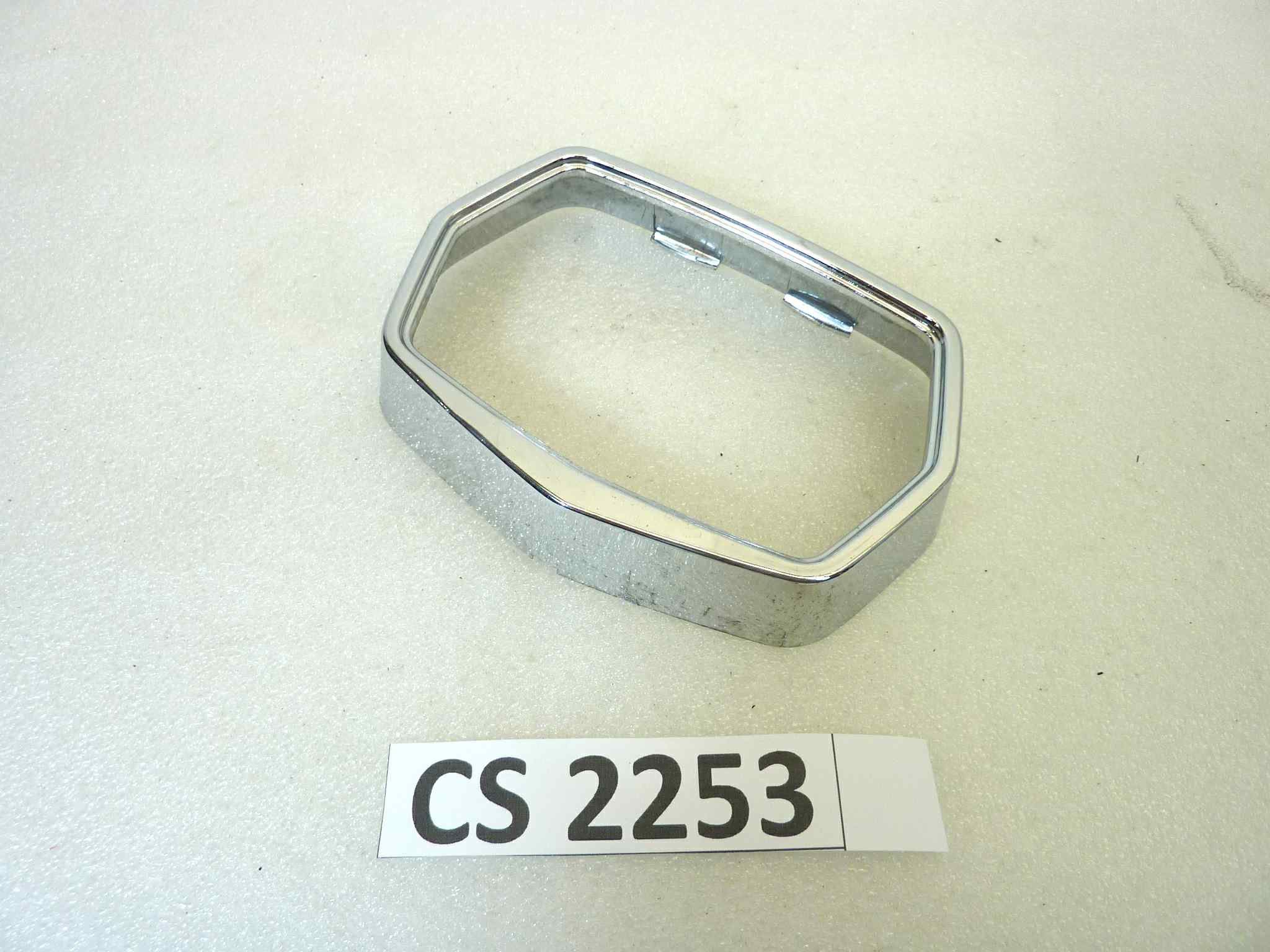 Cornice cromata faro Benelli S50 NUOVO fondo di magazzino, LEGGI DESCRIZIONE