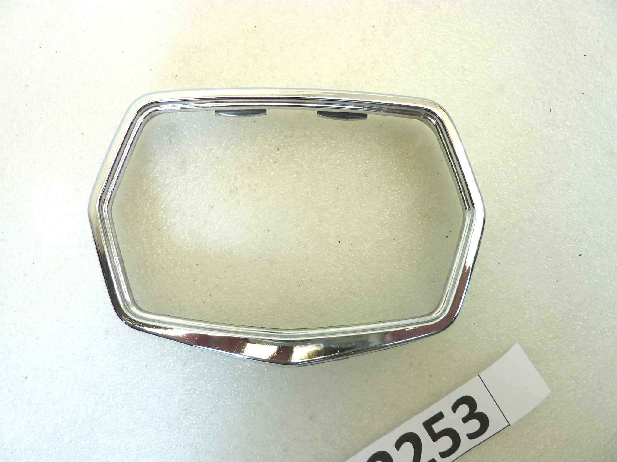 Cornice cromata faro Benelli S50 NUOVO fondo di magazzino, LEGGI DESCRIZIONE - immagine 2