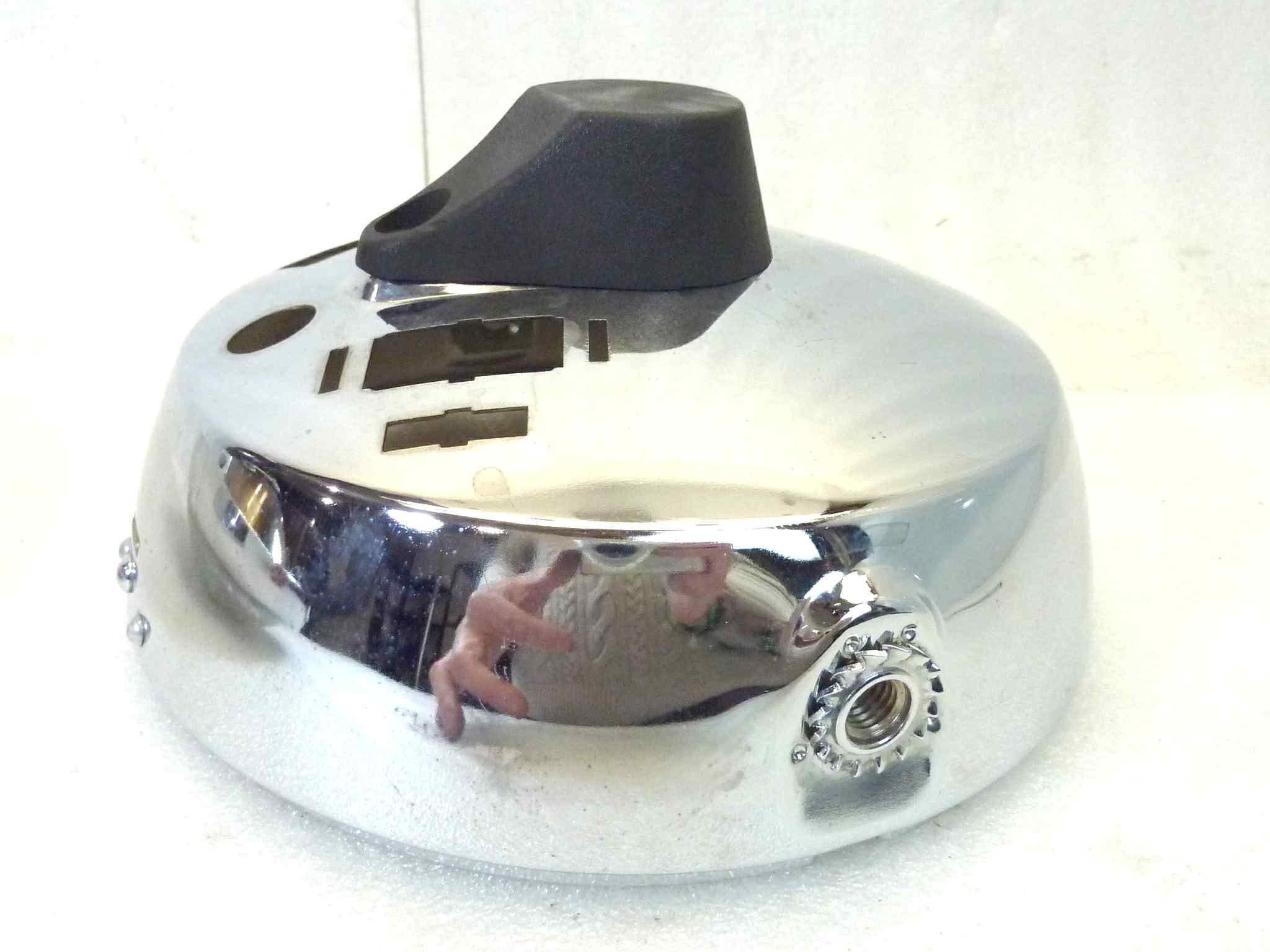 Fanale faro anteriore Guzzi T3 T5 Idroconvert Cev 168 ghiera e calotta Cev 04719 VITE DI CHIUSURA MANCANTENUOVO fondo di magazzino, LEGGI DESCRIZIONE - immagine 4