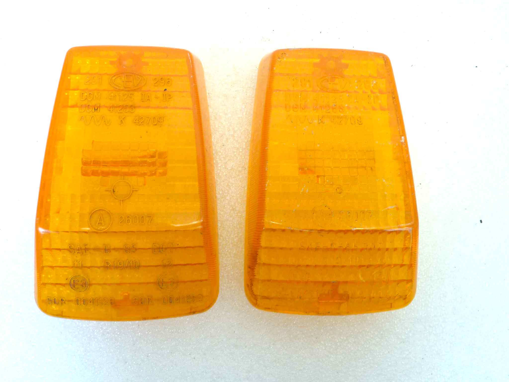 Coppia gemme frecce Aprilia ETX Tuareg Malaguti Fifty Guzzi Le Mans 1000 Florida V65 Cev 291 296 - immagine 2
