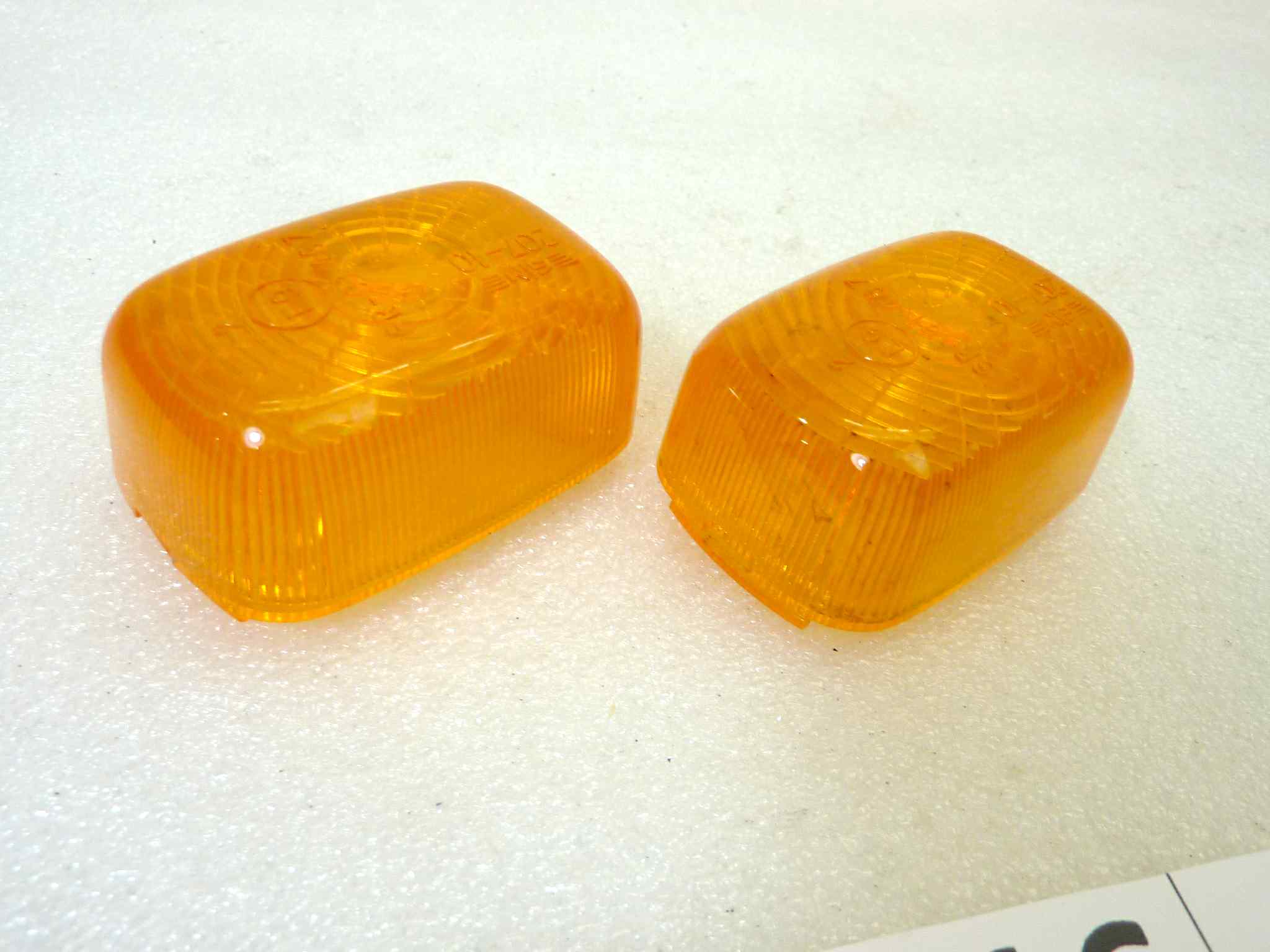 Coppia gemme frecce Sim 207-10 moto epoca Guzzi Laverda Morini Ducati Benelli - immagine 4