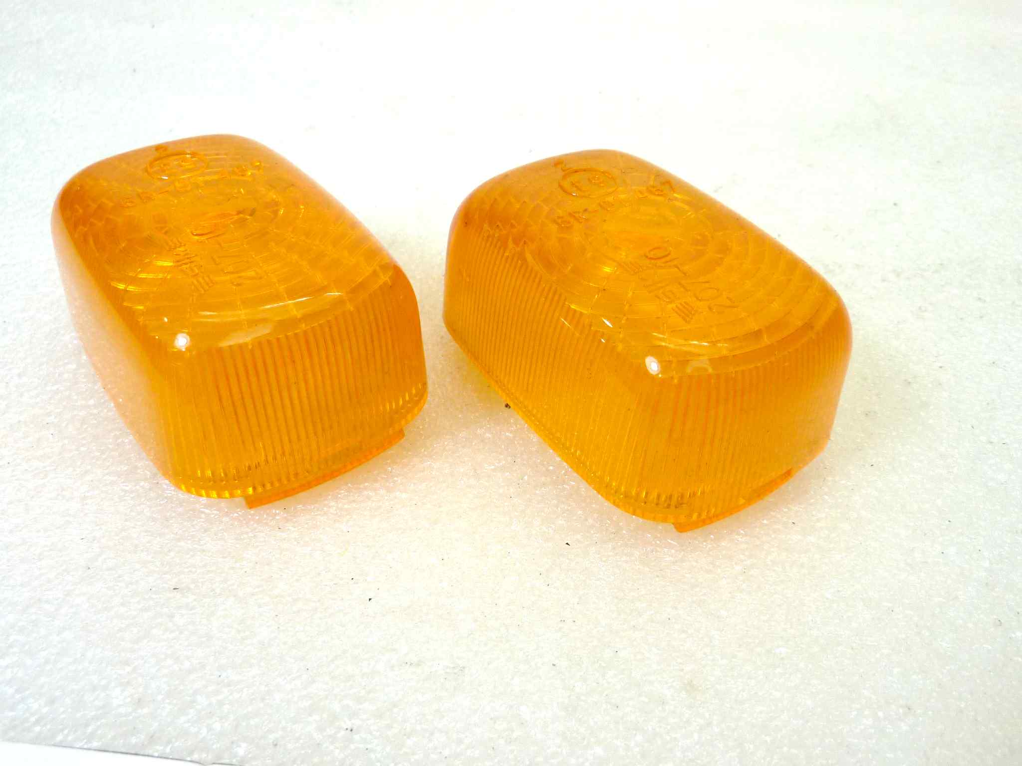 Coppia gemme frecce Sim 207-10 moto epoca Guzzi Laverda Morini Ducati Benelli - immagine 5