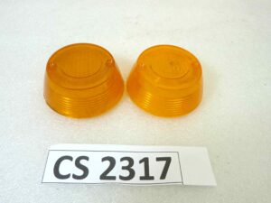 Coppia gemme frecce Aprilia 3516524 3516526 DGM 13037 13050 arancione moto epoca vari modelli NUOVO fondo di magazzino, LEGGI DESCRIZIONE