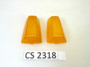 Coppia gemme frecce Cagiva Gile Malaguti Triumph Aprilia Guzzi FB 2339 P182 AR Cev tipo 305 306 NUOVO fondo di magazzino, LEGGI DESCRIZIONE