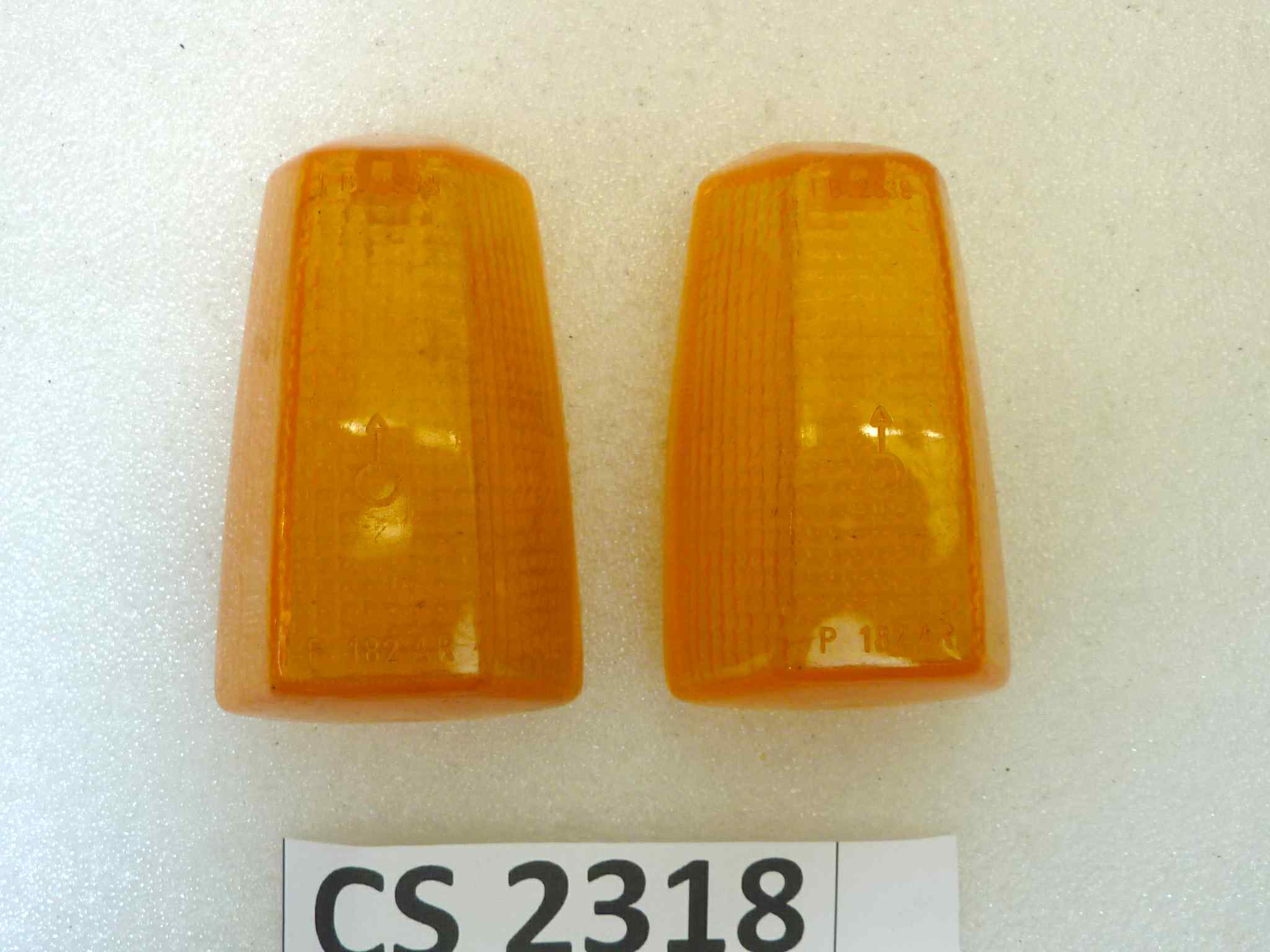 Coppia gemme frecce Cagiva Gile Malaguti Triumph Aprilia Guzzi FB 2339 P182 AR Cev tipo 305 306 NUOVO fondo di magazzino, LEGGI DESCRIZIONE - immagine 2