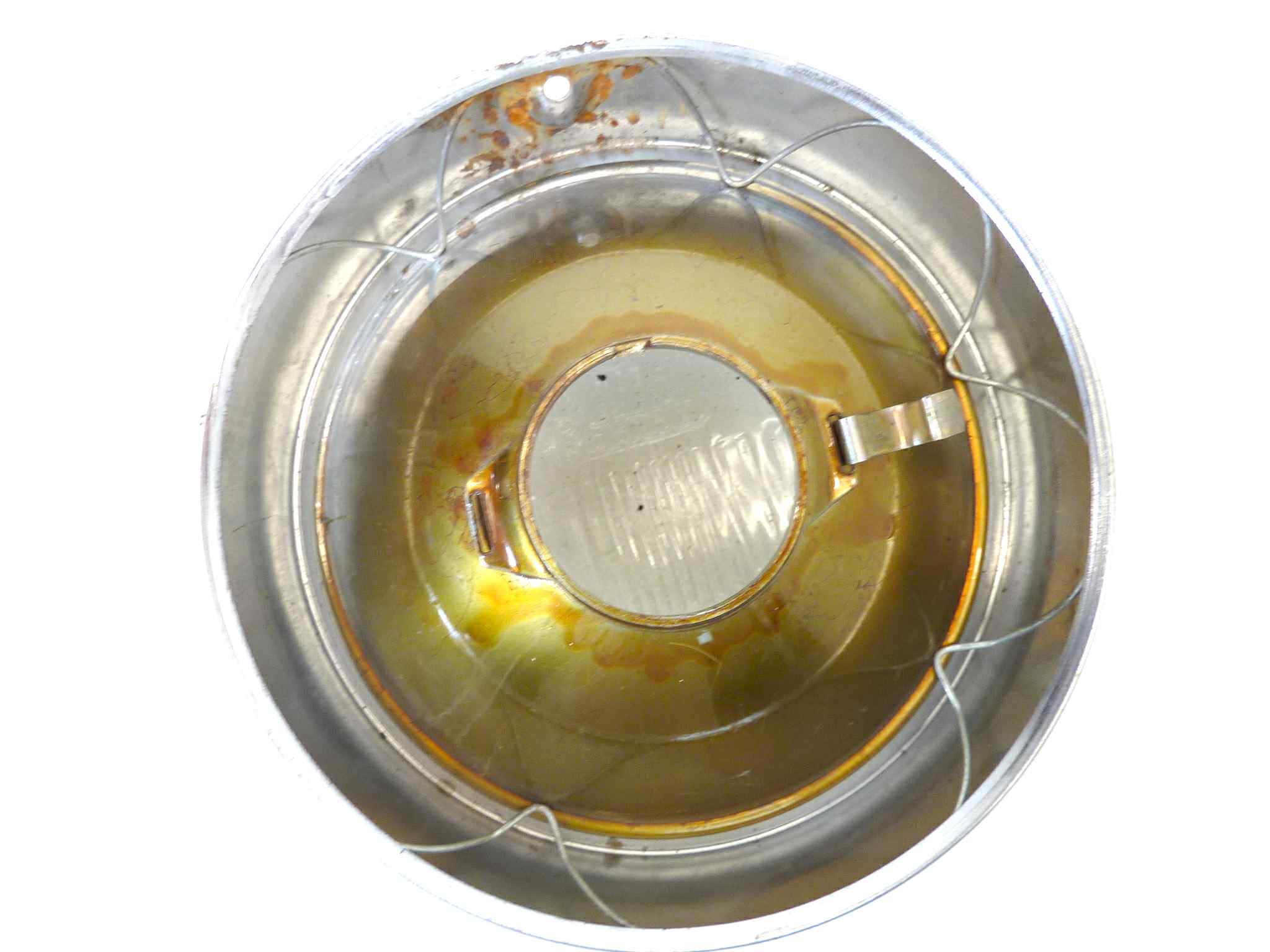 Gruppo ottico faro Aprilia mod 130461660 IGM 1408 PMX diam 130 mm Ghiera 035168 diam 170 mm - immagine 10