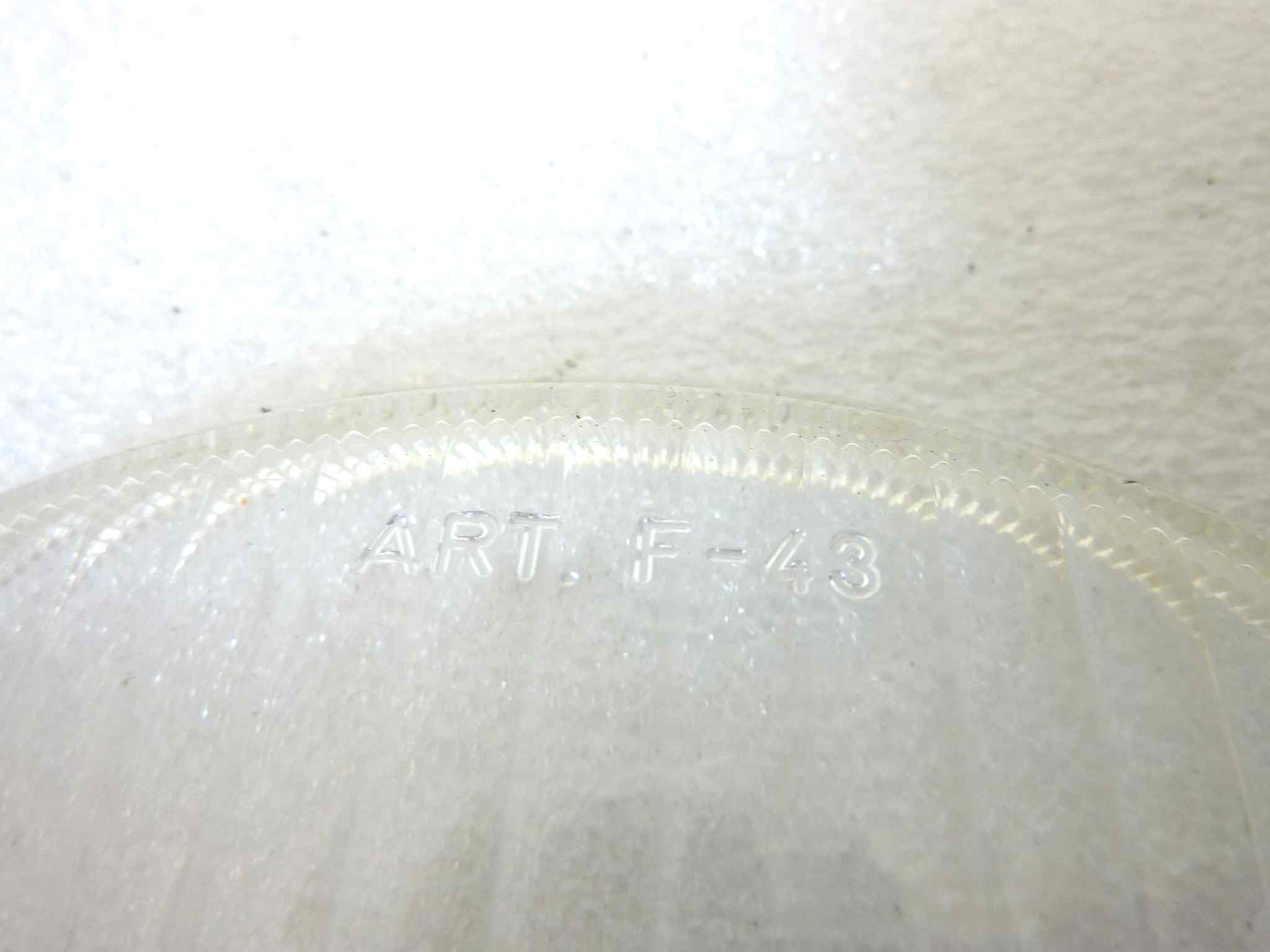 Vetro faro anteriore FB art F43 diam 130 mm in plastica no vetro - immagine 5