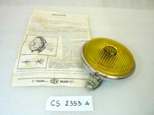 Fendinebbia epoca Cev 163 Jod-line DGM 6940 PN diam 130 mm auto epoca originale no replica NUOVO fondo di magazzino, LEGGI DESCRIZIONE