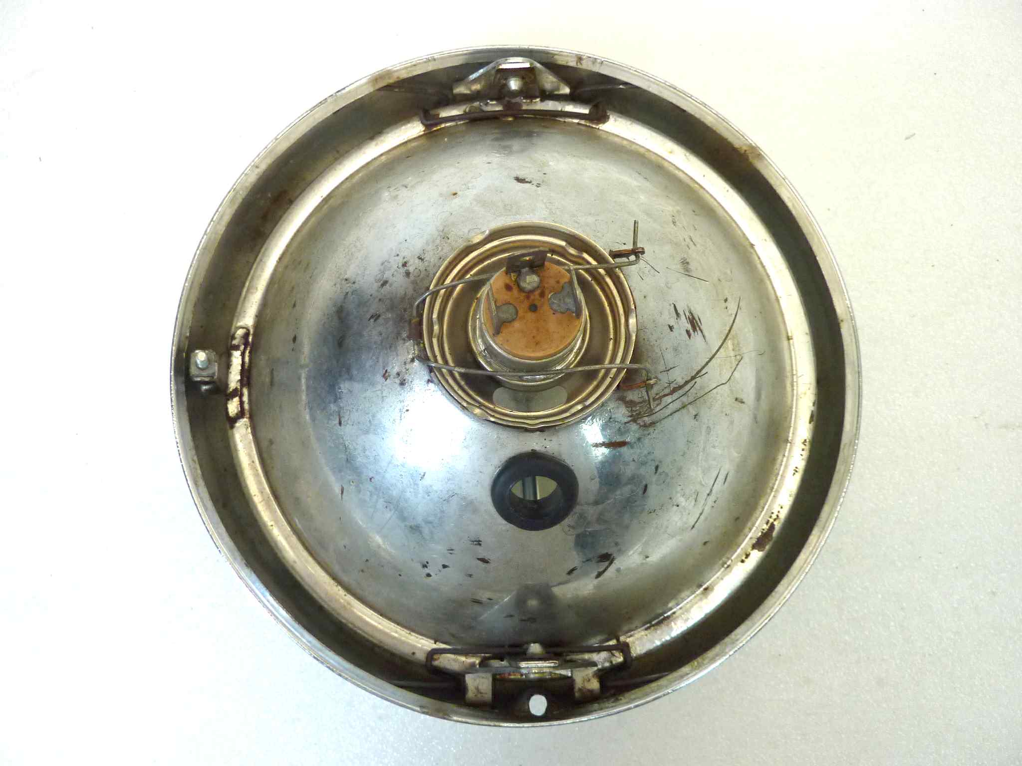 Gruppo ottico faro Aprilia 35964 9125 P 2722 9124 ghiera diam 195 mm vetro diam 170 mm - immagine 8