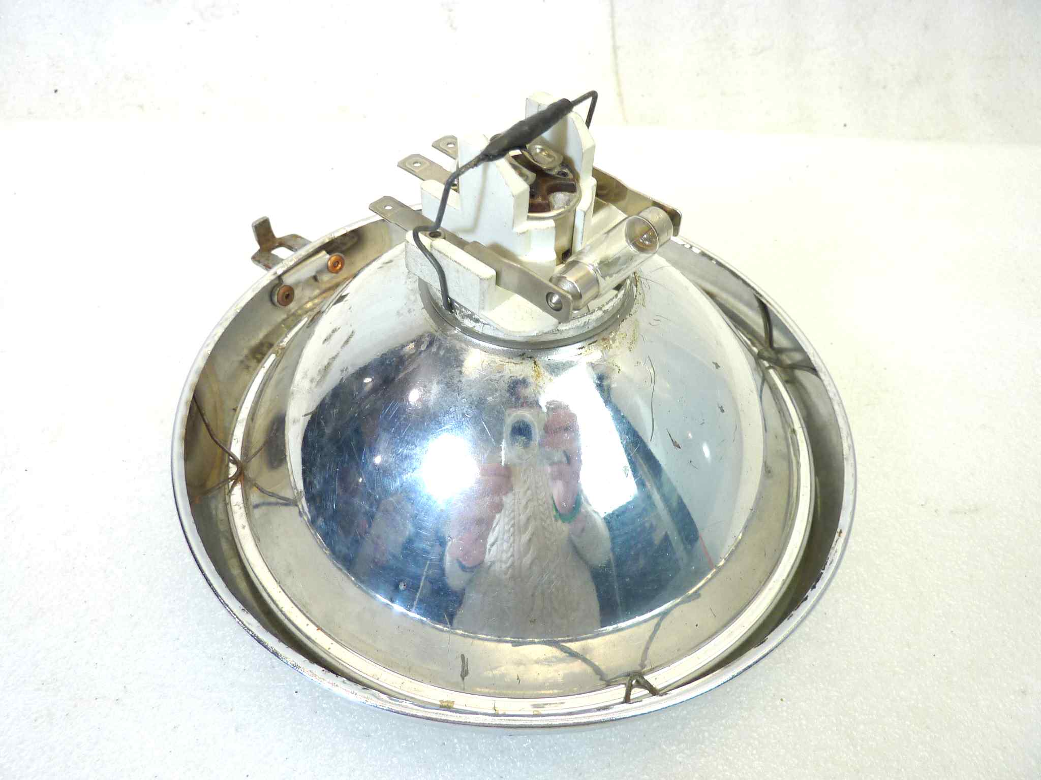 Gruppo ottico faro Cev 197 DGM 12274 PMXLA CH1 0600 diam vetro 150 mm - ghiera Cev 150 diam 175 mm - immagine 6