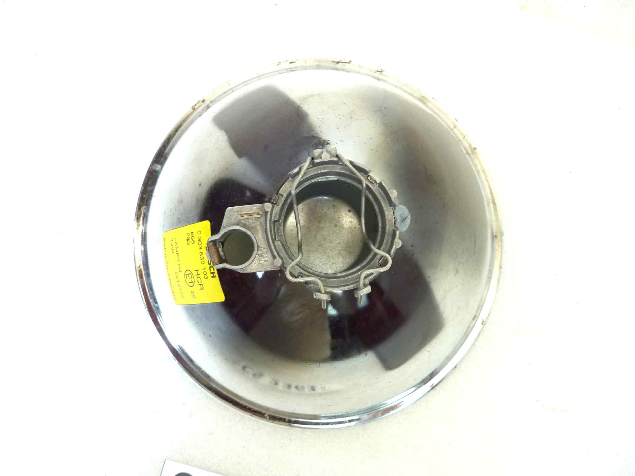 Calotta faro Bosch 0.303.850.103 668 283 0214572 diam tot 197 mm gruppo ottico NUOVO fondo di magazzino, LEGGI DESCRIZIONE - immagine 7