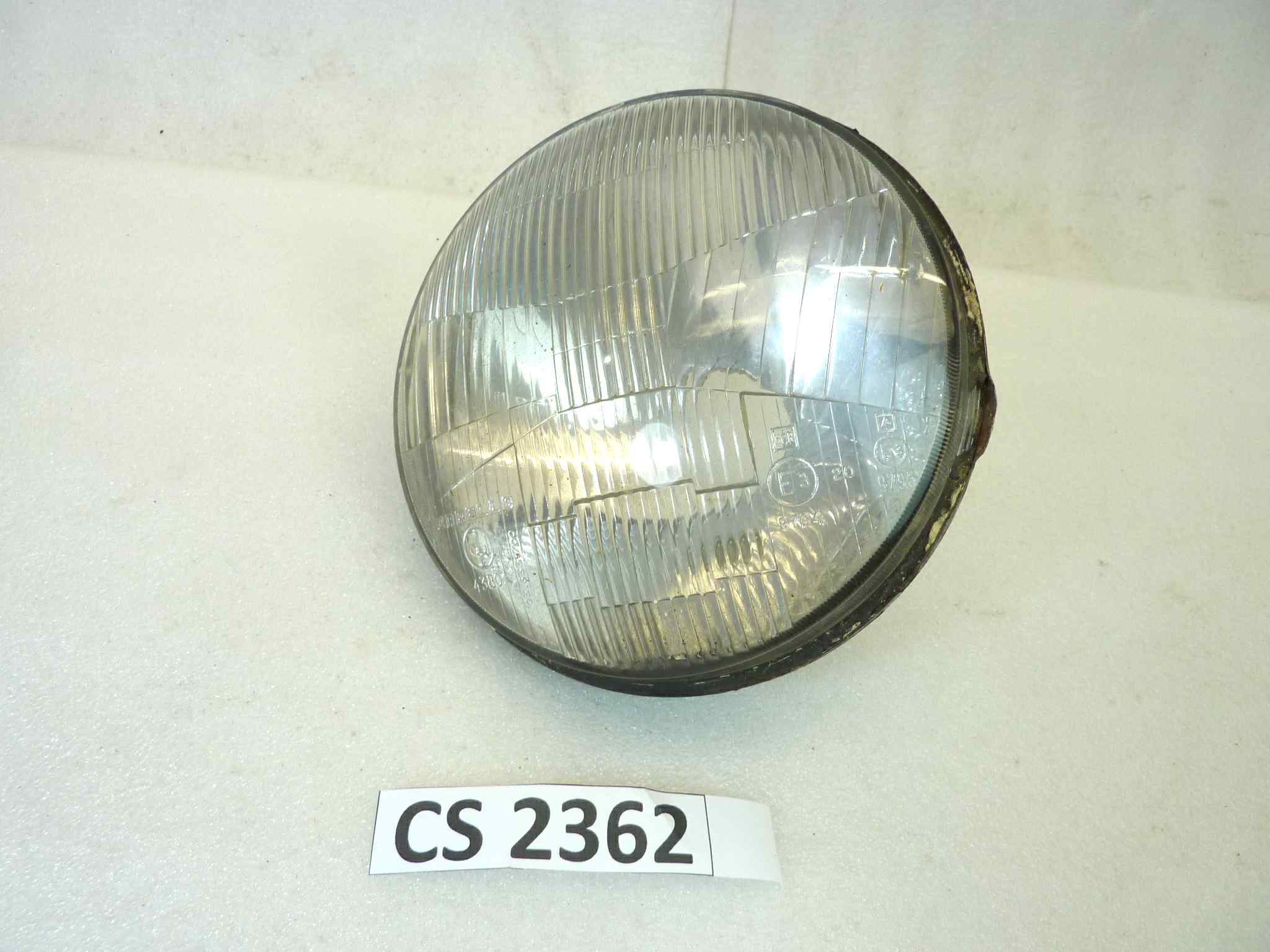 Gruppo ottico faro Carello 4380 03.633.700 diam 170 mm - ghiera Carello 03.649.800 diam tot 178 mm