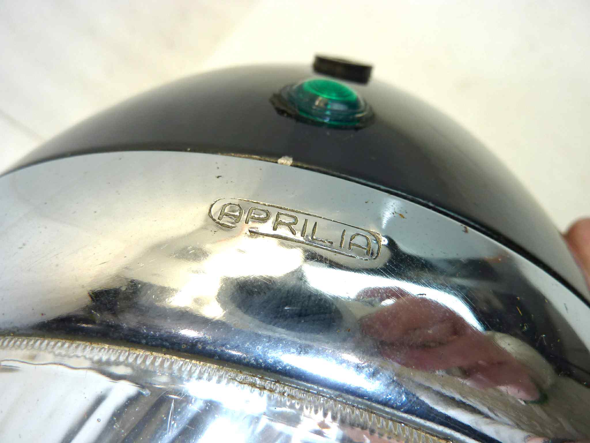 Fanale faro anteriore Guzzi e vari Aprilia 150 AU IGM 0471P DGM 9783 LAX ghiera Aprilia moto epoca - immagine 8